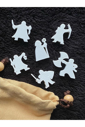 DiceLand Dnd Meeple Başlangıç Figür Seti