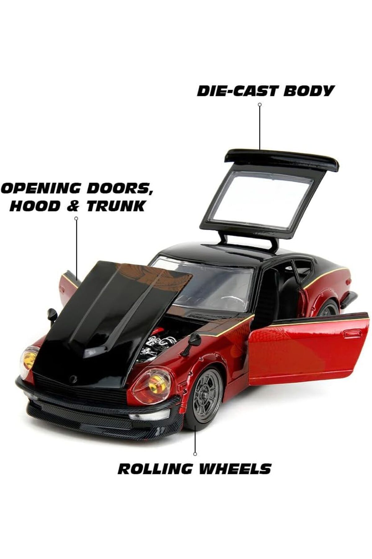 Jada/StreetLow Chevyシボレー 4台セット 1/24 絶版美品 Jada シボレー ベルエア 1957 ミニカー 1/24 アメ車 旧車 ダイキャスト
