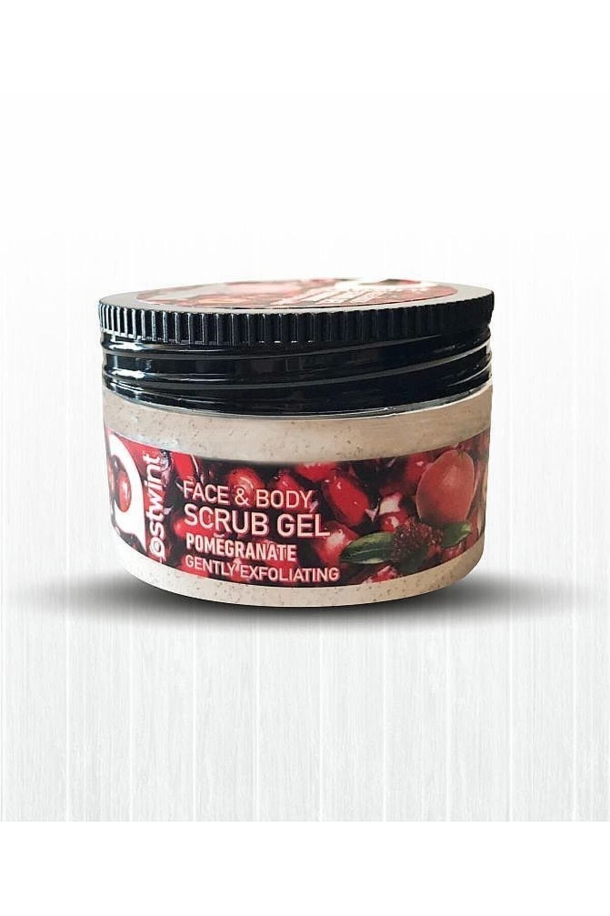 BLUE DROP-Face with Clay - Pomegranate 480ml Body Peeling Scrub, Smoothing Cleanser and Circulation Accelerator 2
