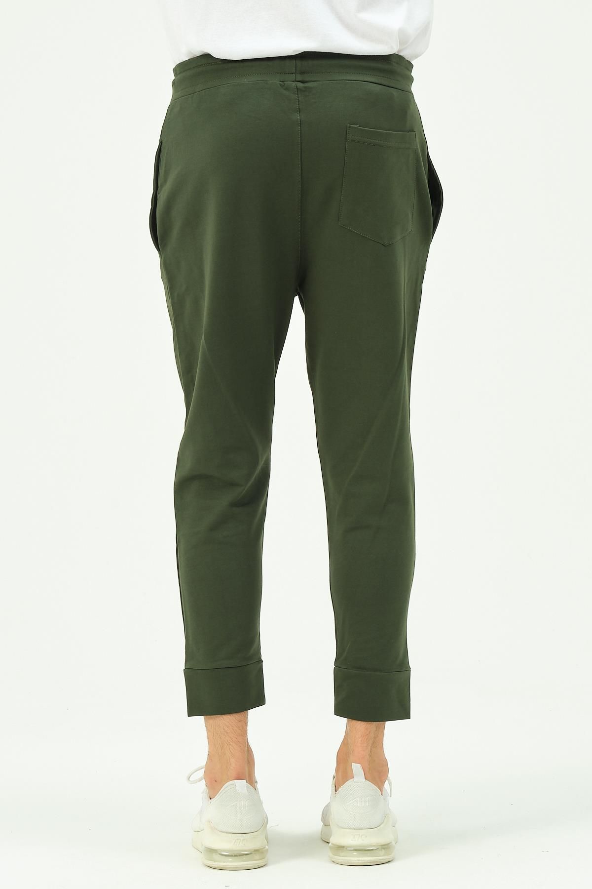 C&City-Herren-Jogginghose mit lockerer Passform 784 Khaki 6