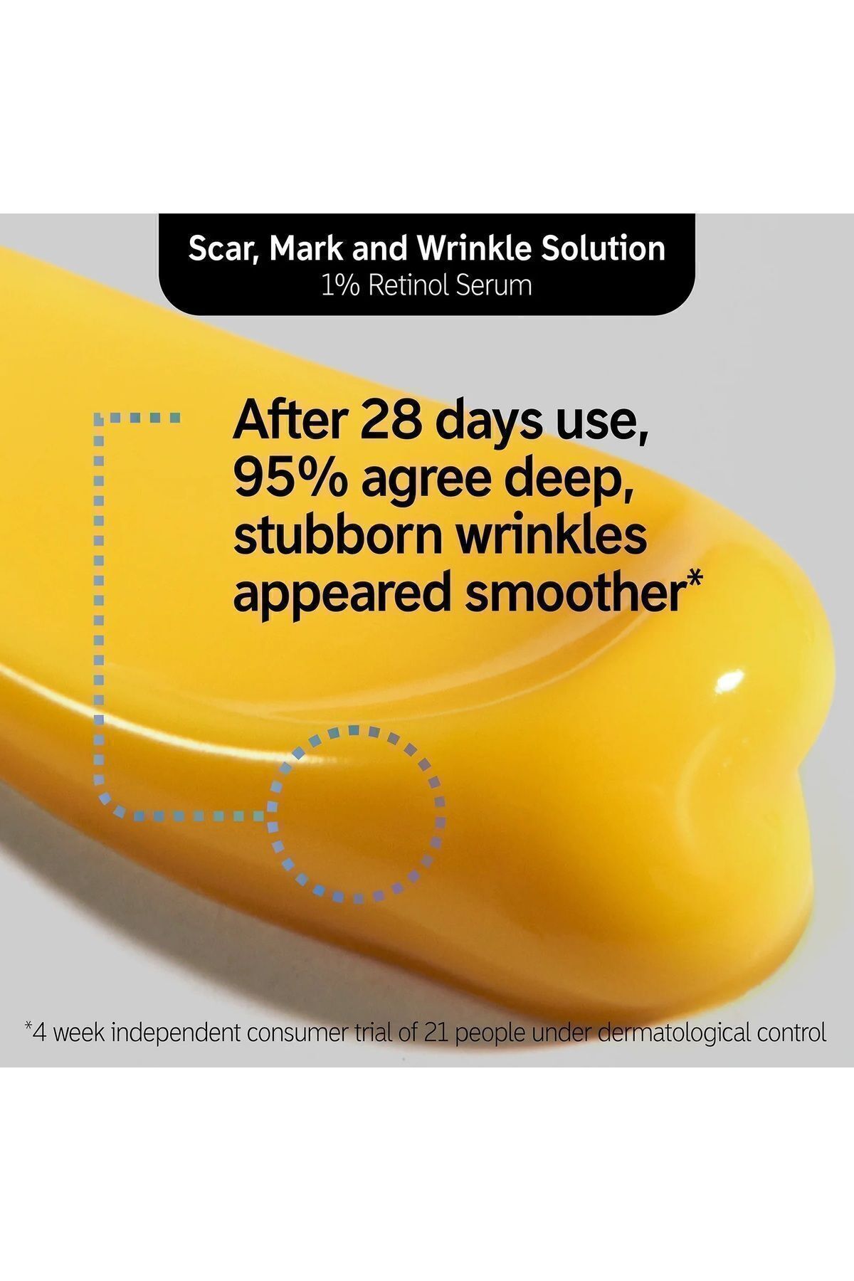 THE INKEY LIST-Scar, mark and wrinkle solution with 1% retinol - Face Serum 30 ml 4