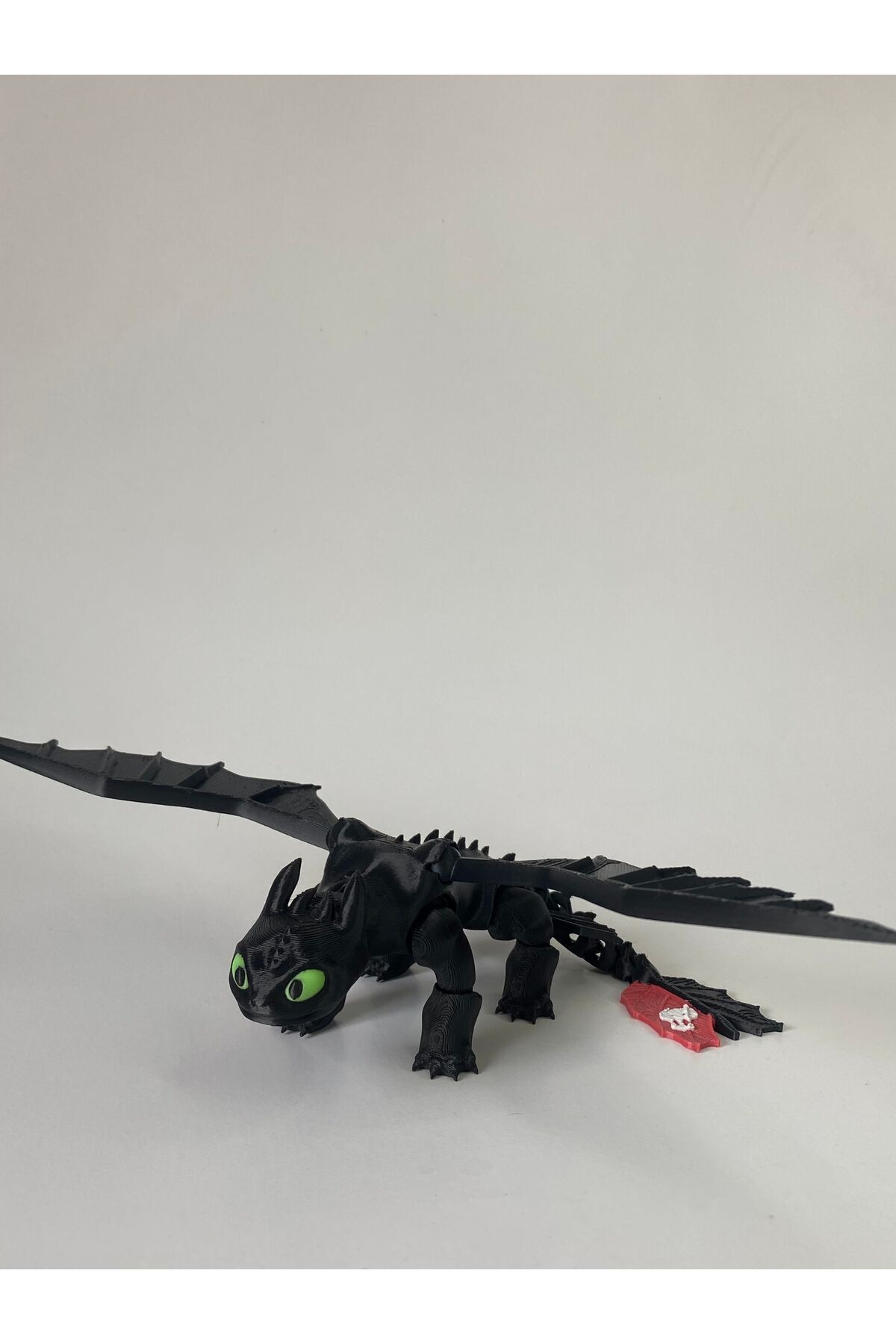 (17 CM UZUNLUĞUNDA) Dişsiz Ejderhanı Nasıl Eğitirsin Hareketli Oyuncak Toothless 2