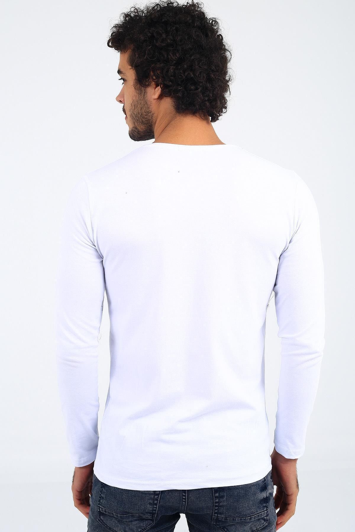 Oksit-Mys Lion 4013 Slim Fit Lycra с дълъг ръкав Основен суит 3
