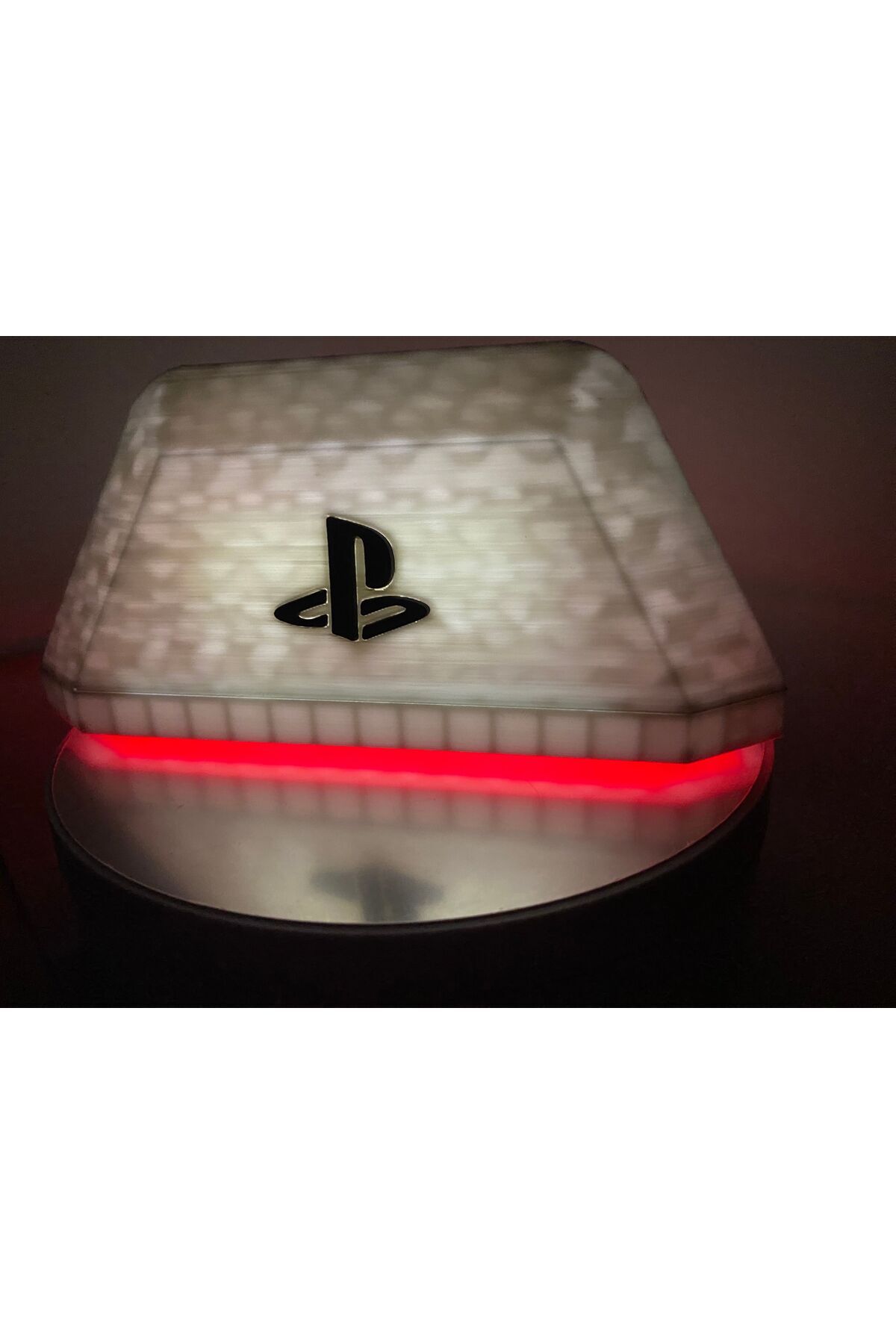 Playstation 5 ışıklı Dualsense Joystick Kol Standı Ps5 Kol Tutucu Beyaz 4