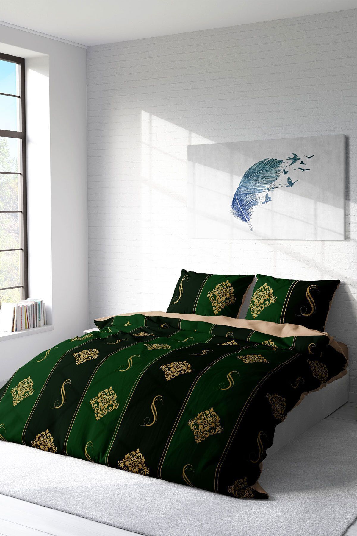 سرویس روتختی  سفید مونوهومMonohome | MONOHOME39868 اورجینال - تصویر 2