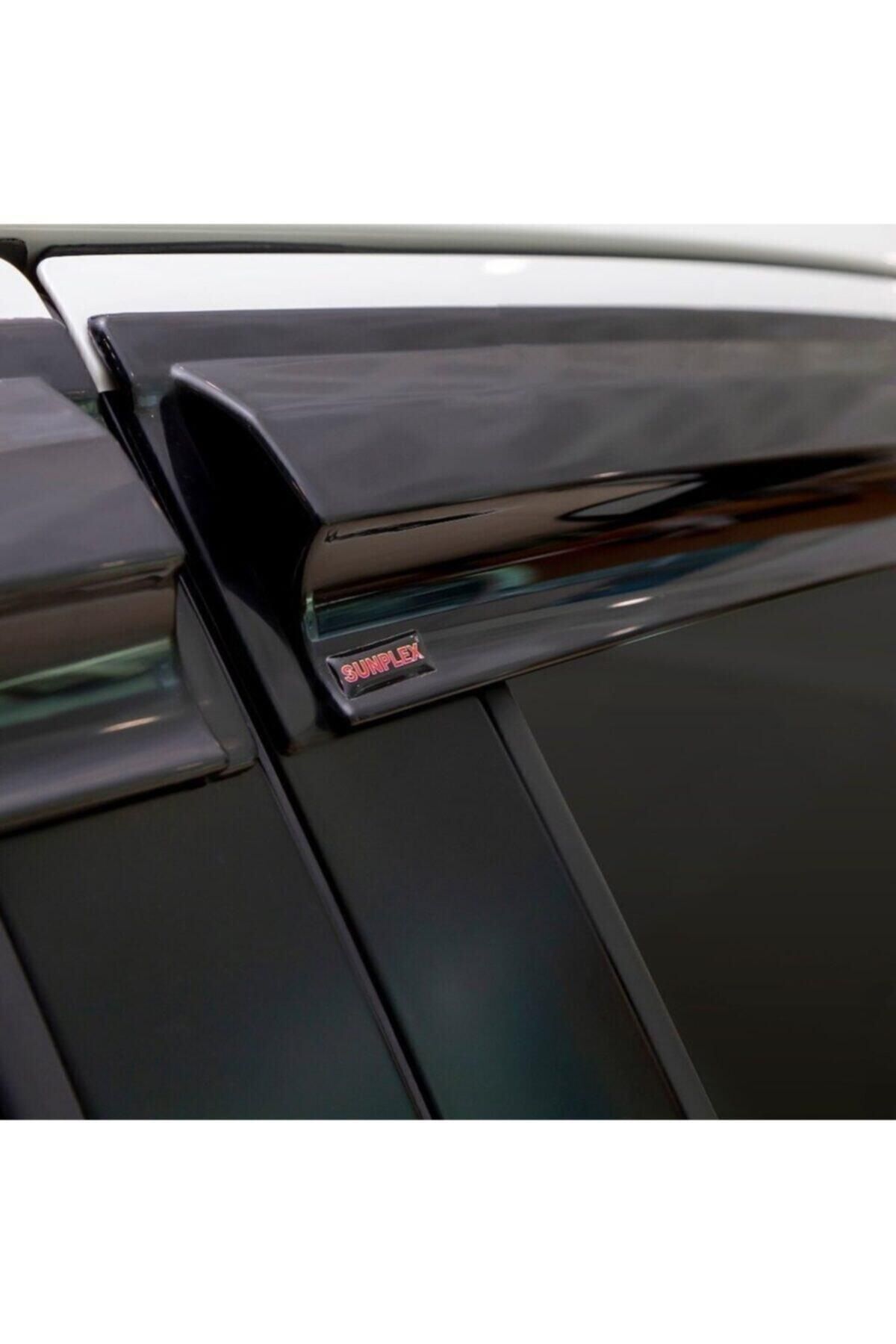 SUNPLEX Renault Megane 2 Sedan Cam Rüzgarlığı Mugen Style 4 Parça