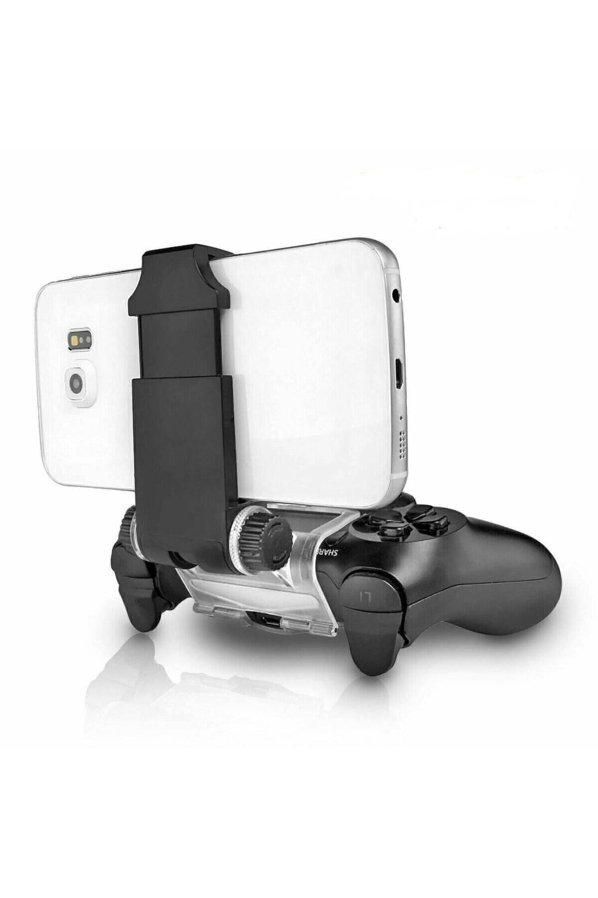 DNR Bilişim Ps4 Slim/ Ps4 Pro Telefon Tutucu Aparatı Gamaped Oyun Kolu 6 Inc Telefon Tutucu Aparatı