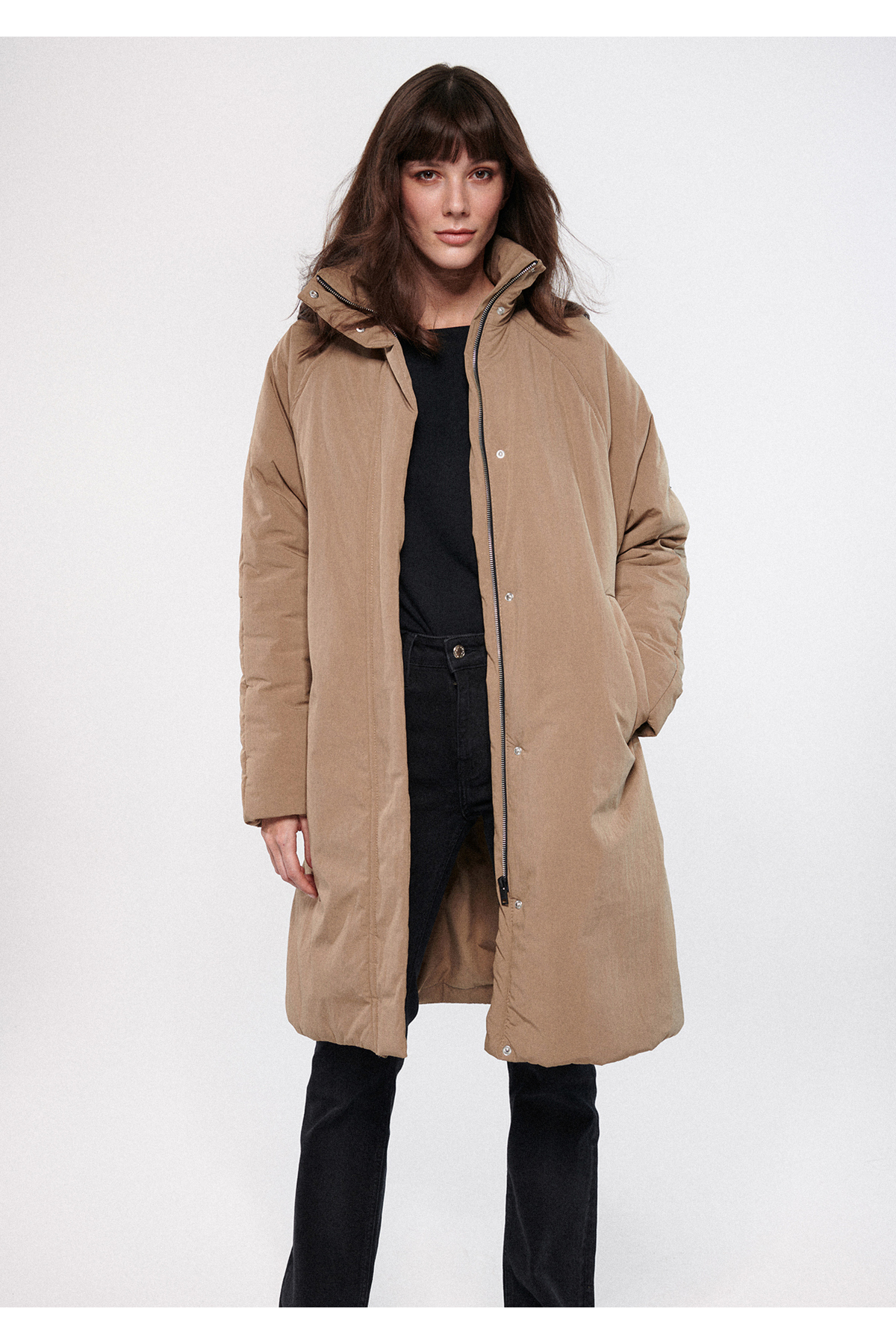 Mavi Dik Yaka Mont Regular Fit / Normal Kesim 1110135-70361 Fiyatı ...