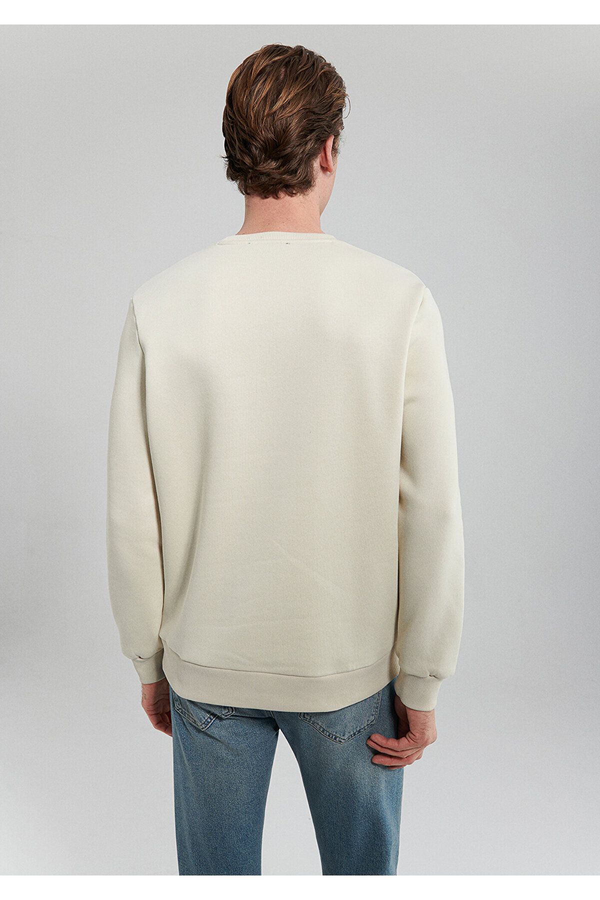 Mavi-Φούτερ Crew Neck Beige Basic0610060-70072 4