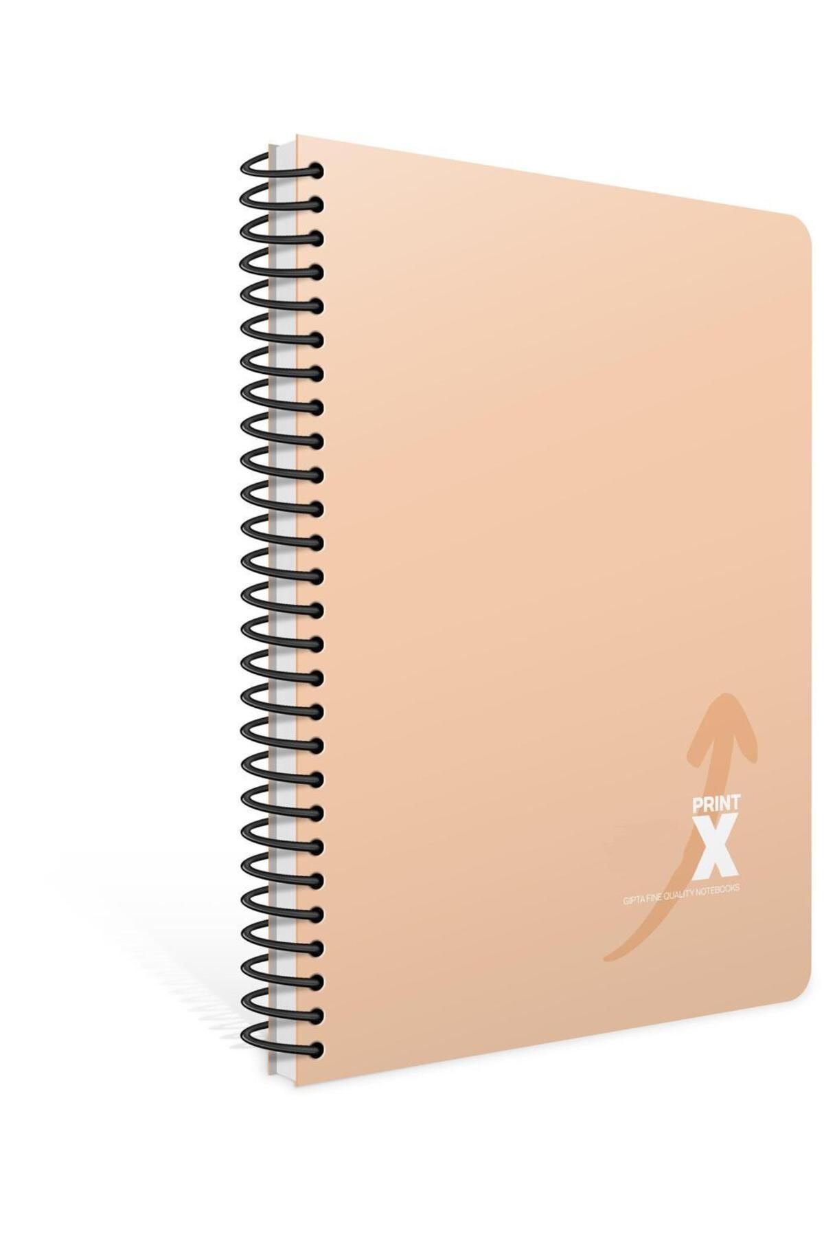 Gıpta-Print-X Plastic Notepad with Spiral - 17X24Cm, 160 Sheets, 4+1 Checkers 5