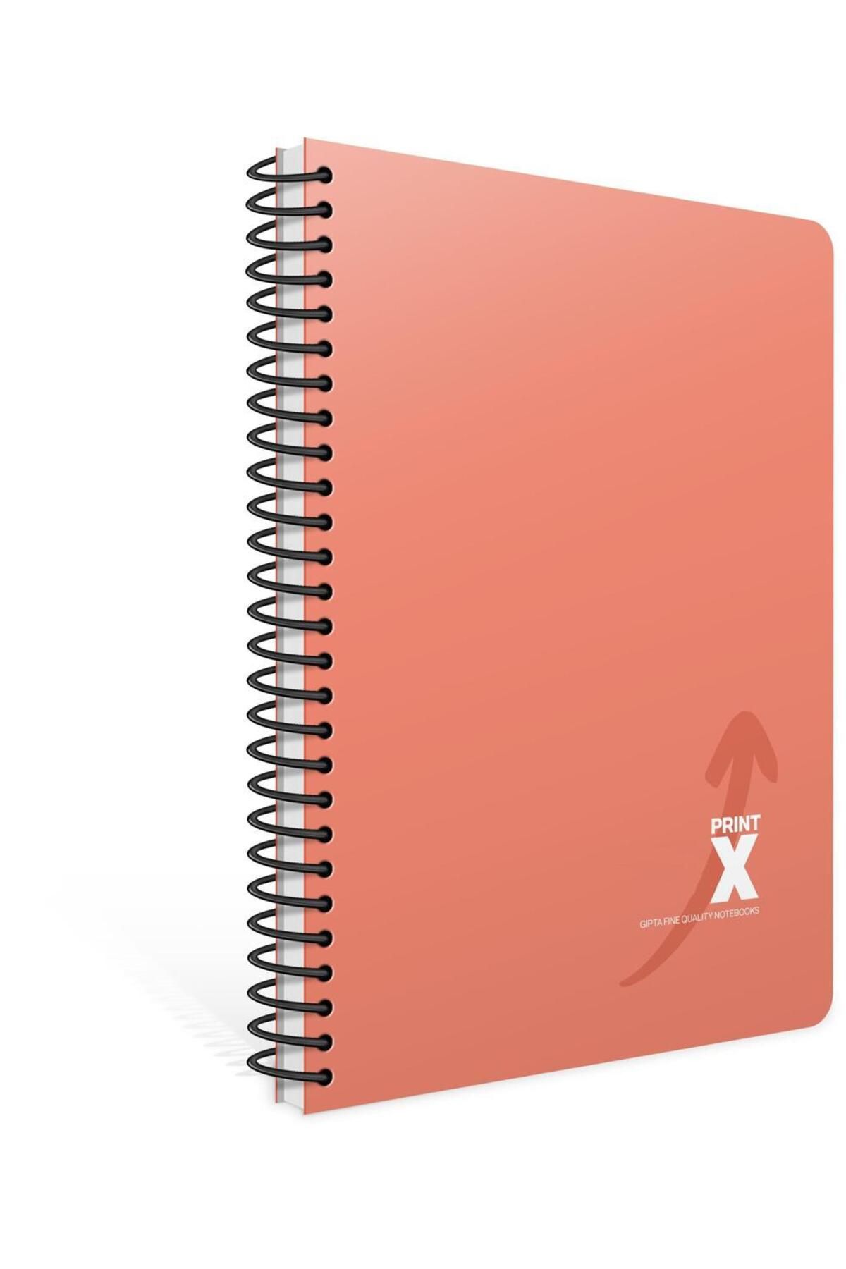 Gıpta-Print-X Plastic Notepad with Spiral - 17X24Cm, 160 Sheets, 4+1 Checkers 4