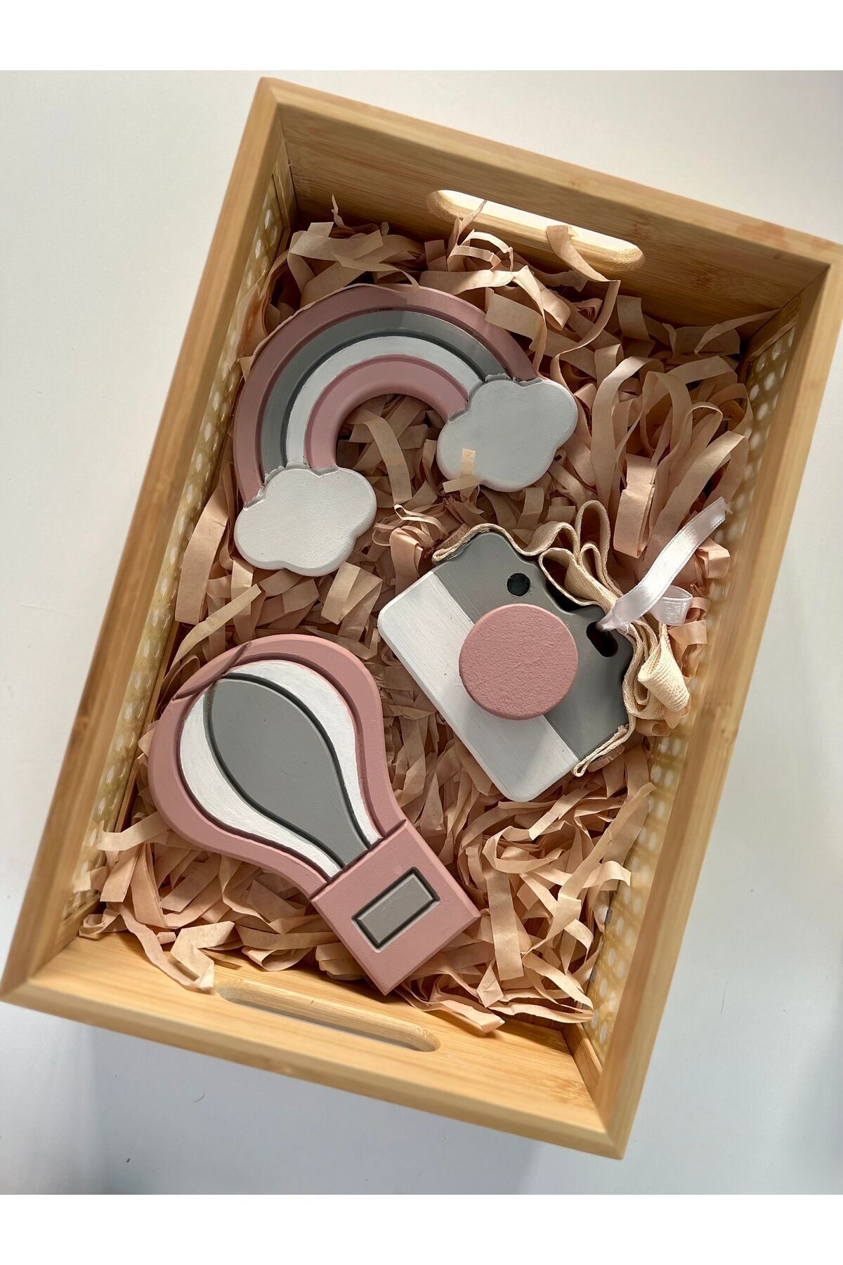 mogokids Objeli bebek çekim aksesuarı dekor bebek hediyelik set fotoğrafı 2 (önizleme)