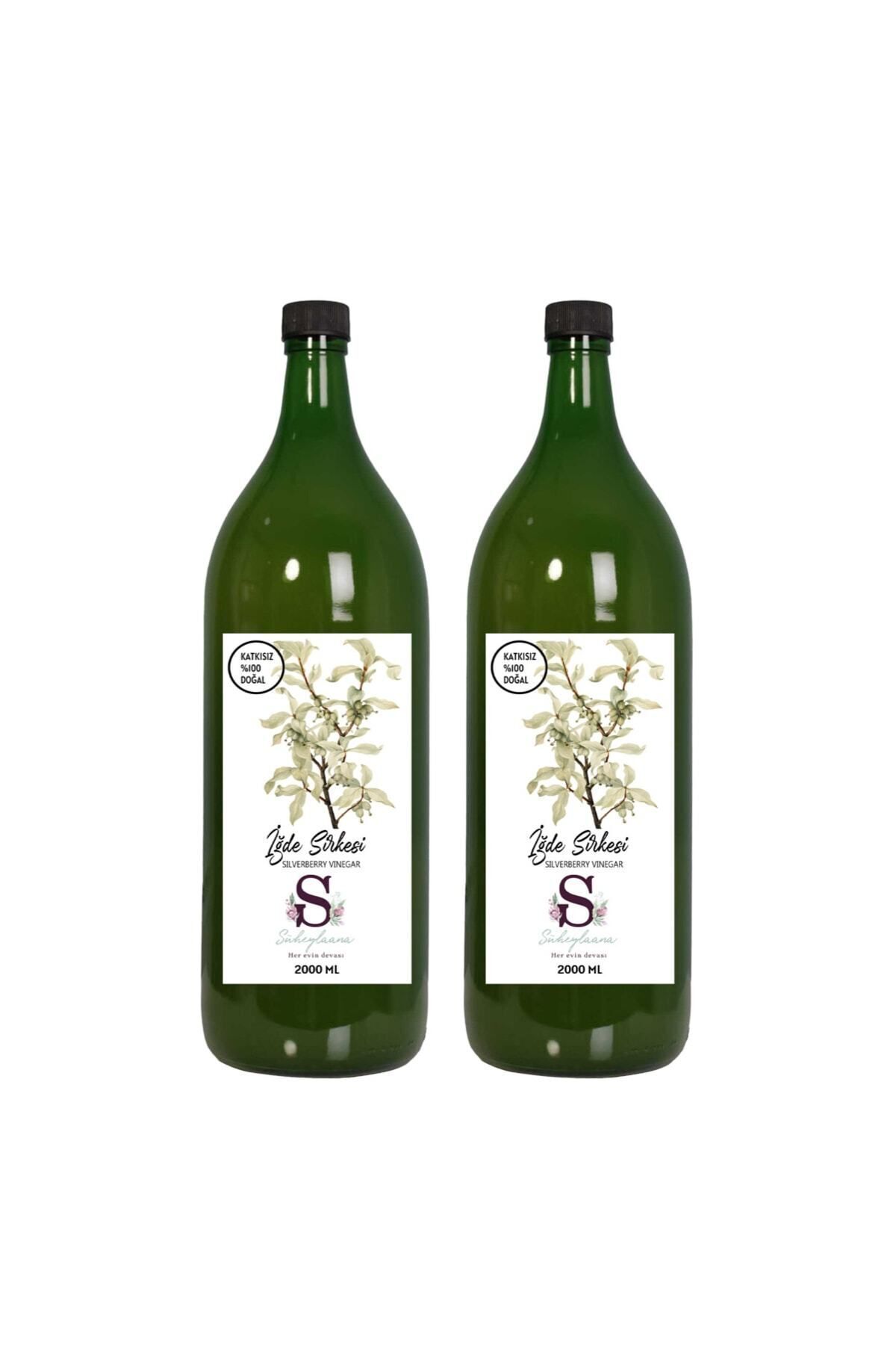 Doğal Iğde Sirkesi 2 Adet 2000 Ml