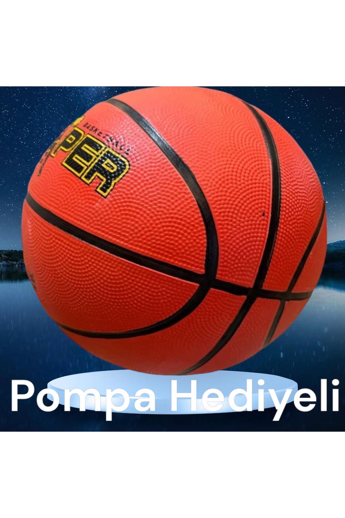 Gök Sports Basketbol Topu İç Dış Mekan Pompa Hediyeli 7