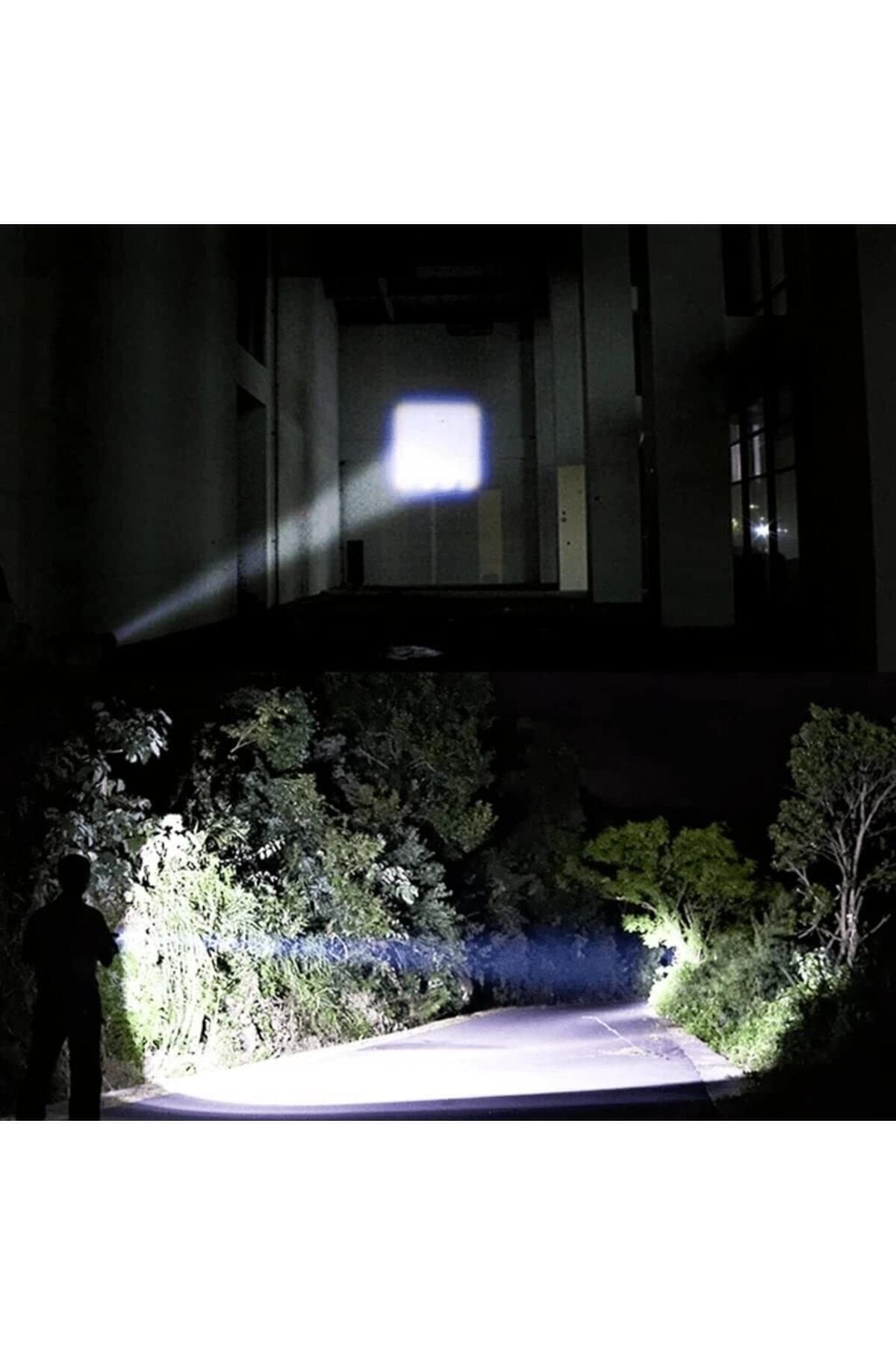 Ultra Güçlü 2500 Lumen 5w Cob Led Usb Şarjlı El Feneri Avcılık,kamp Feneri Deprem Çantalık Fener