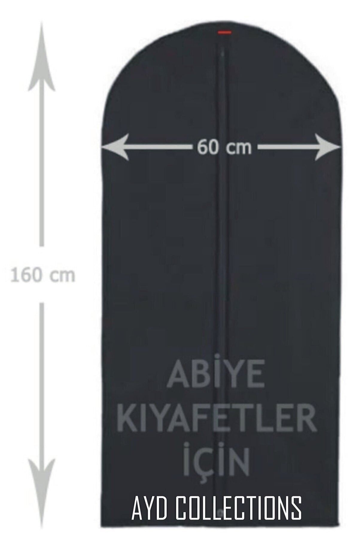 (10 PCS) Evening Dress Case Gamboç 60x160 Black Interlining Nonvoven Long Length