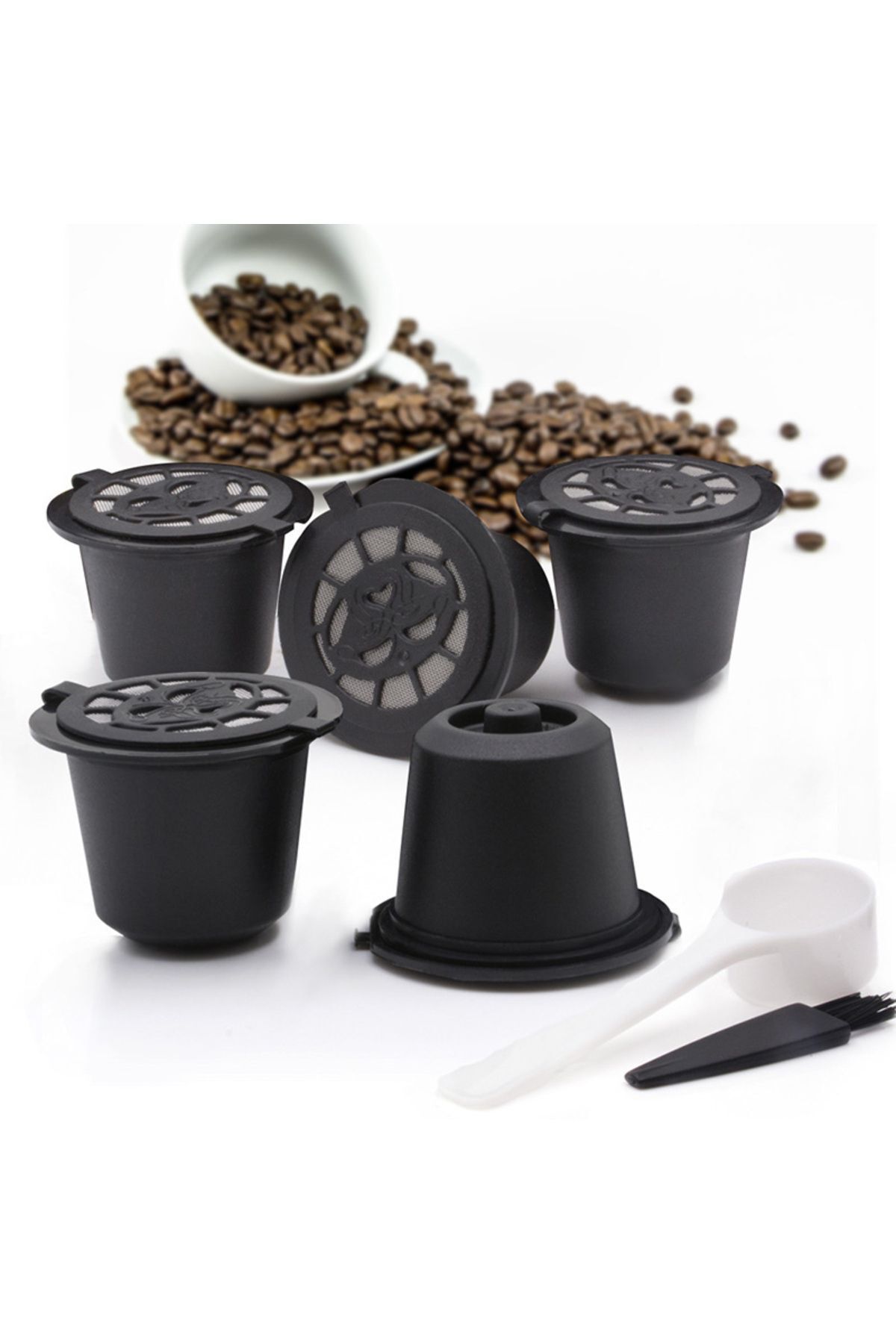 SONREYON-2 Refillable Nespresso Coffee Capsules (You Can Wash and Refill.) 2