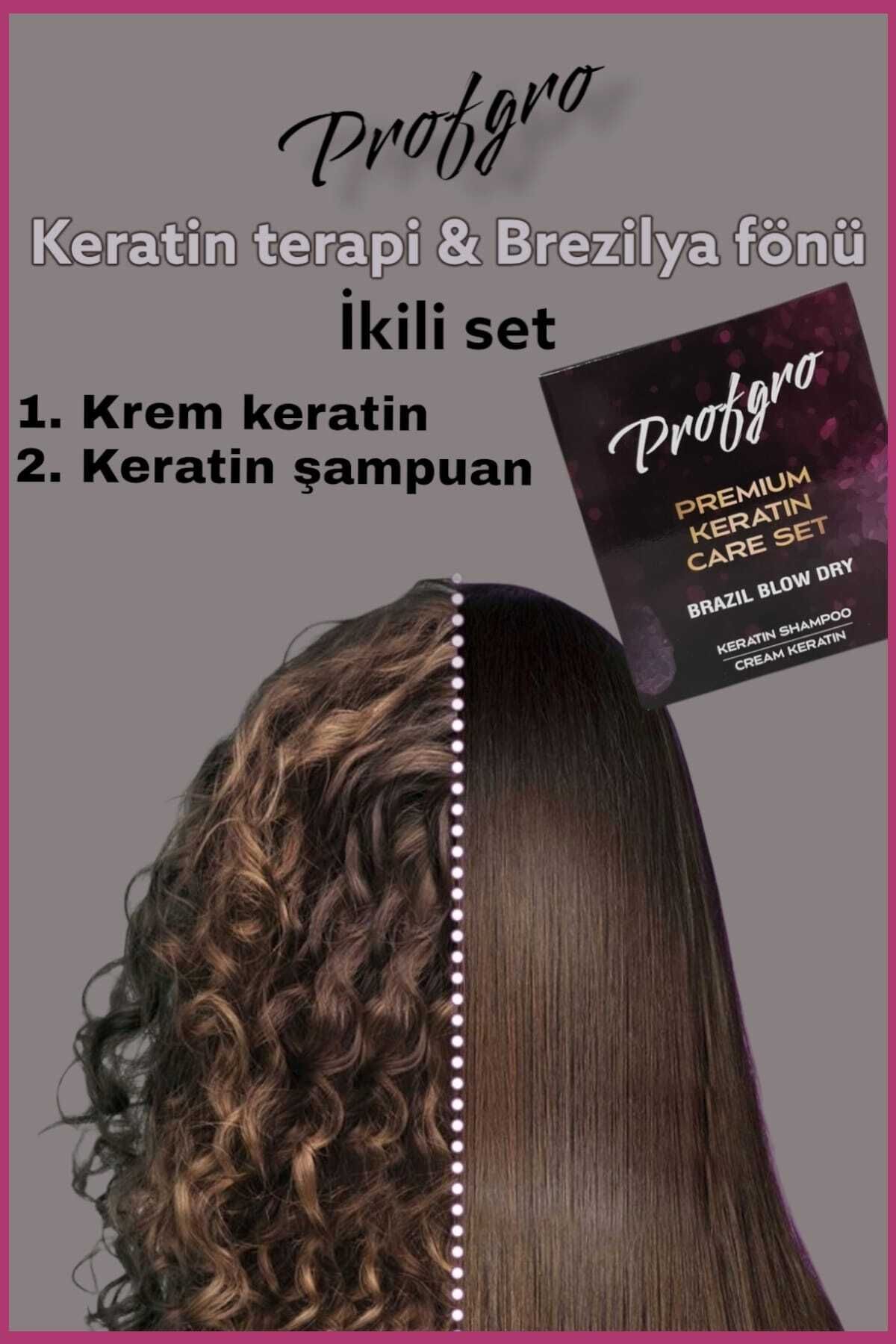 2li Fırsat Brezilya Keratin Krem Keratin Btx Şampuan Saç Bakım Seti Aylarca Düz Ve Bakımlı Saçlar — prof2lifırsat — تصویر 7 از 7