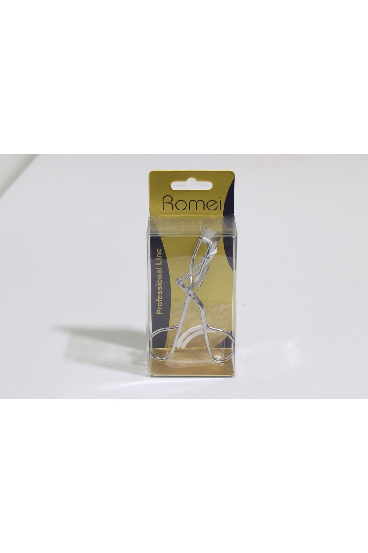 ROMEİ-Eyelash Curling Scissors Silver Metal (WHOLESALE PRICE) 5