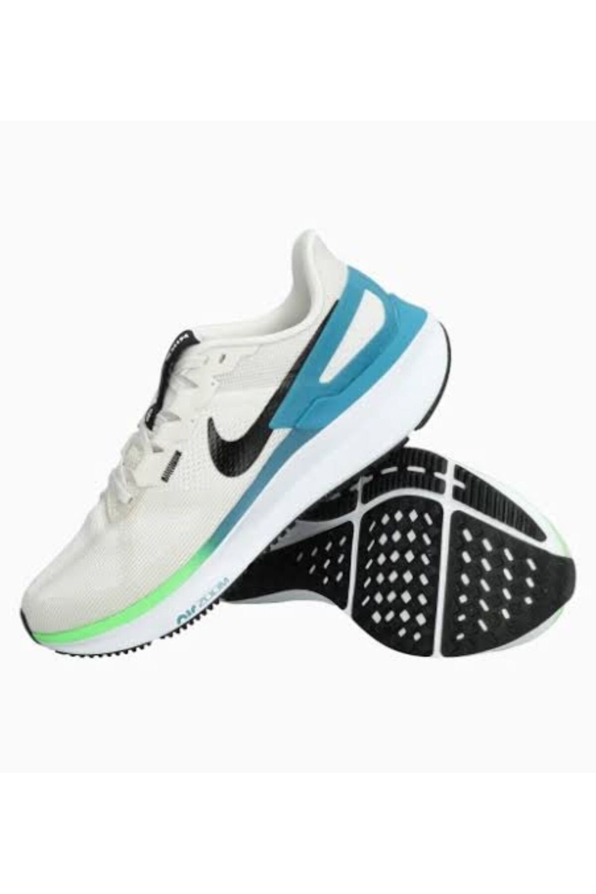 Nike Beyaz Nike Air Zoom Structure 25 Road Running Erkek Spor Ayakkab Erkek Ayakkab