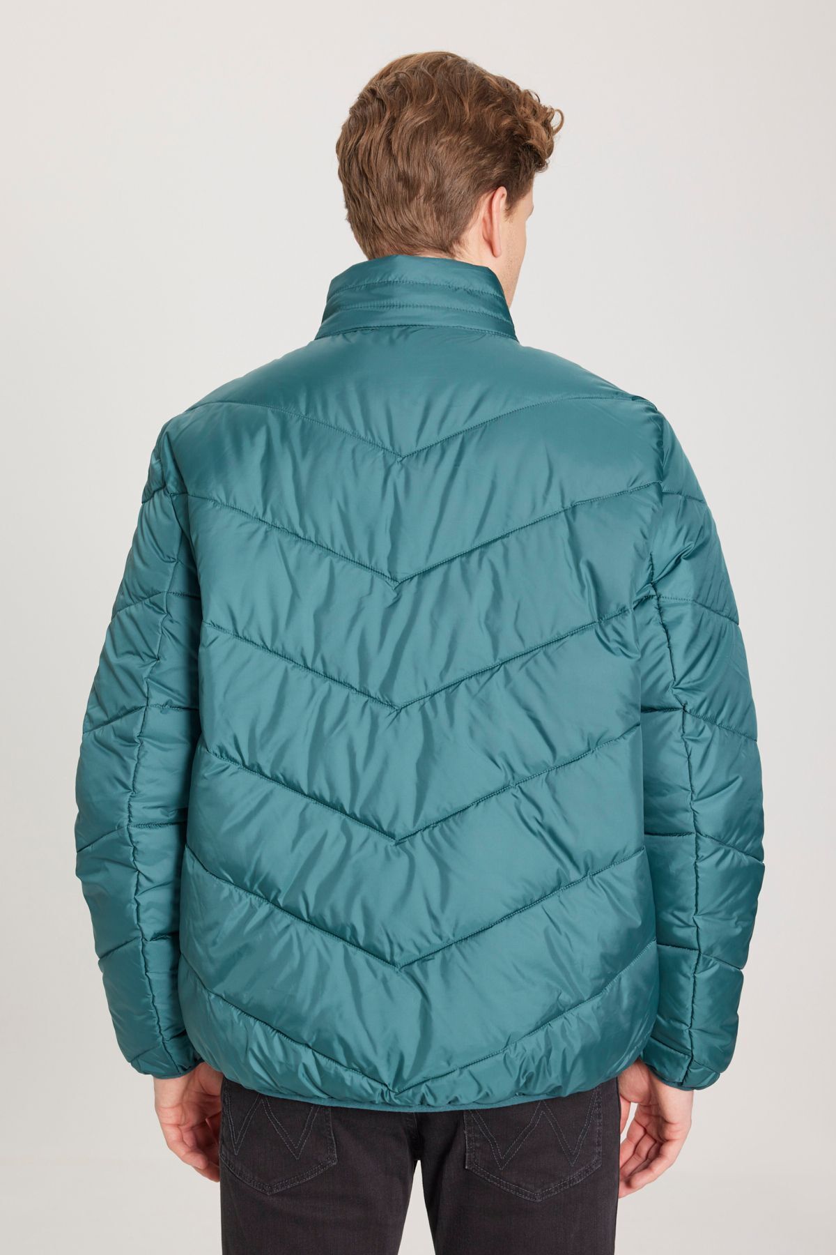کاپشن سبز مردانه ژاکت پفکر Mont W40YWAG61 Wrangler