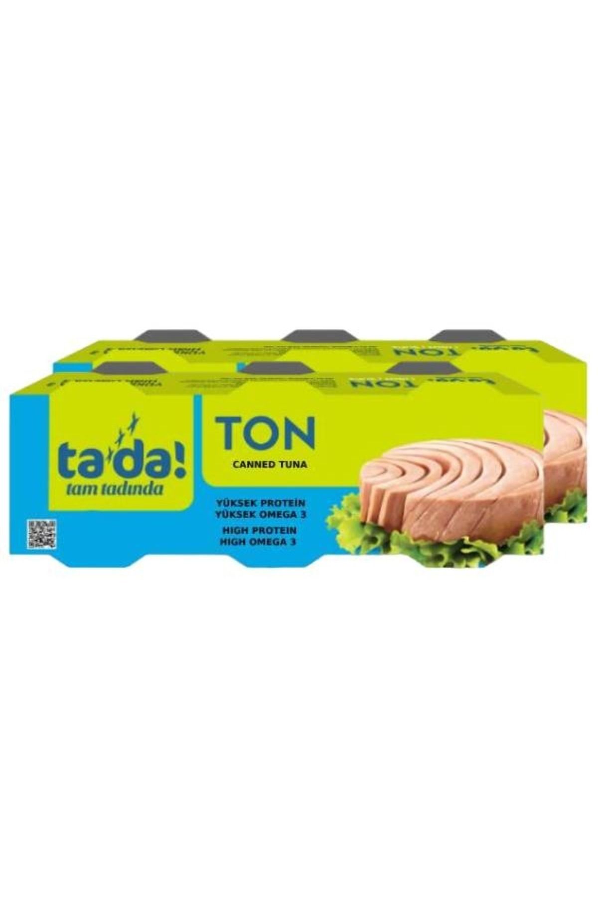 Tada Ayçiçek Yağlı Ton Balığı Konservesi 3x75 Gr (2 Adet)