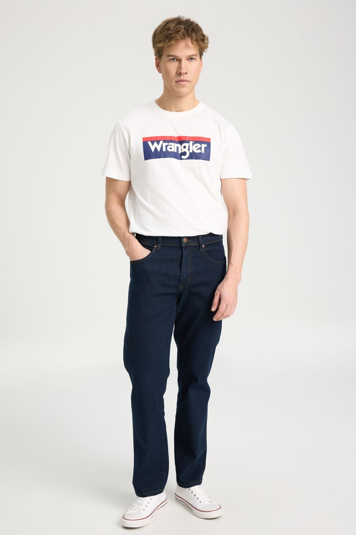 شلوار جین استریت تگزاس با کمر معمولی شلوار جین کش دار Wrangler