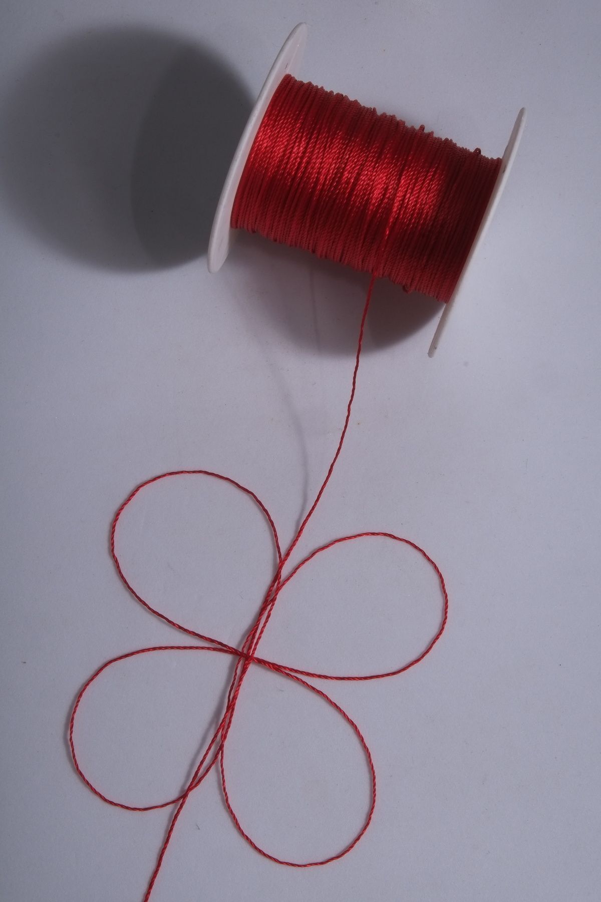 0.5 Mm 25 Metre Tesbih İpi Kırmızı