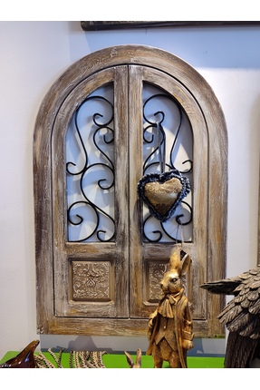 artsondekorasyon Dresuar Üzeri Pencere Çerçeve, Ferforjeli marka model, dresu...