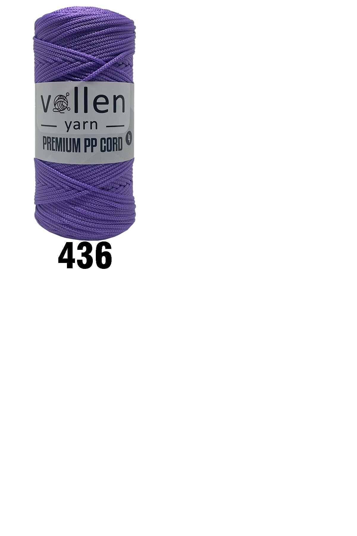 vollen yarn-200gr/230m Premium Polyester Macrame Thread 2mm, Macrame Thread, Macrame, Supla, Bag Thread, Fuchsia 8