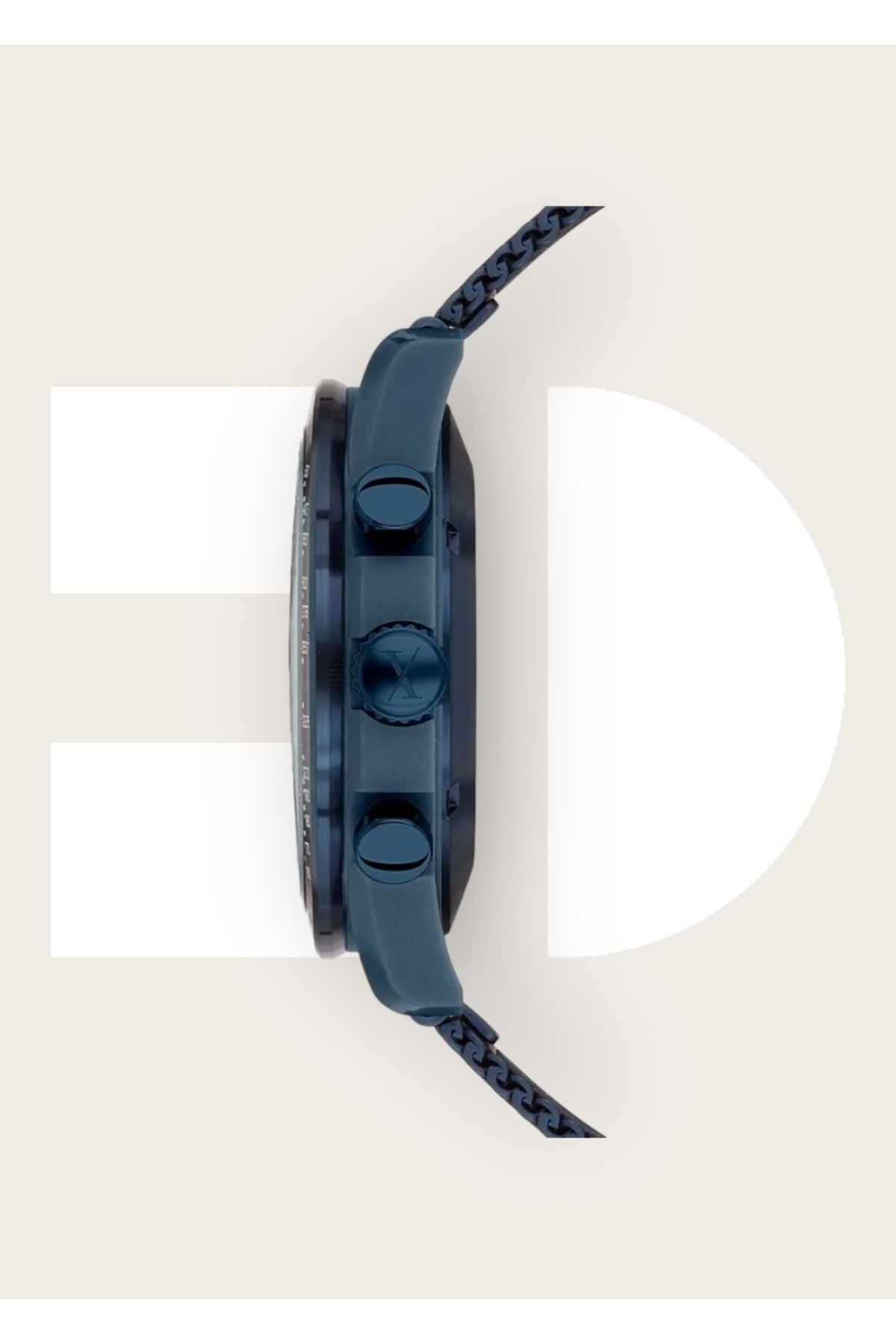 Milano X Change-5atm Polycarbonate Men's Watch, Active Functions and Straw Cord 2