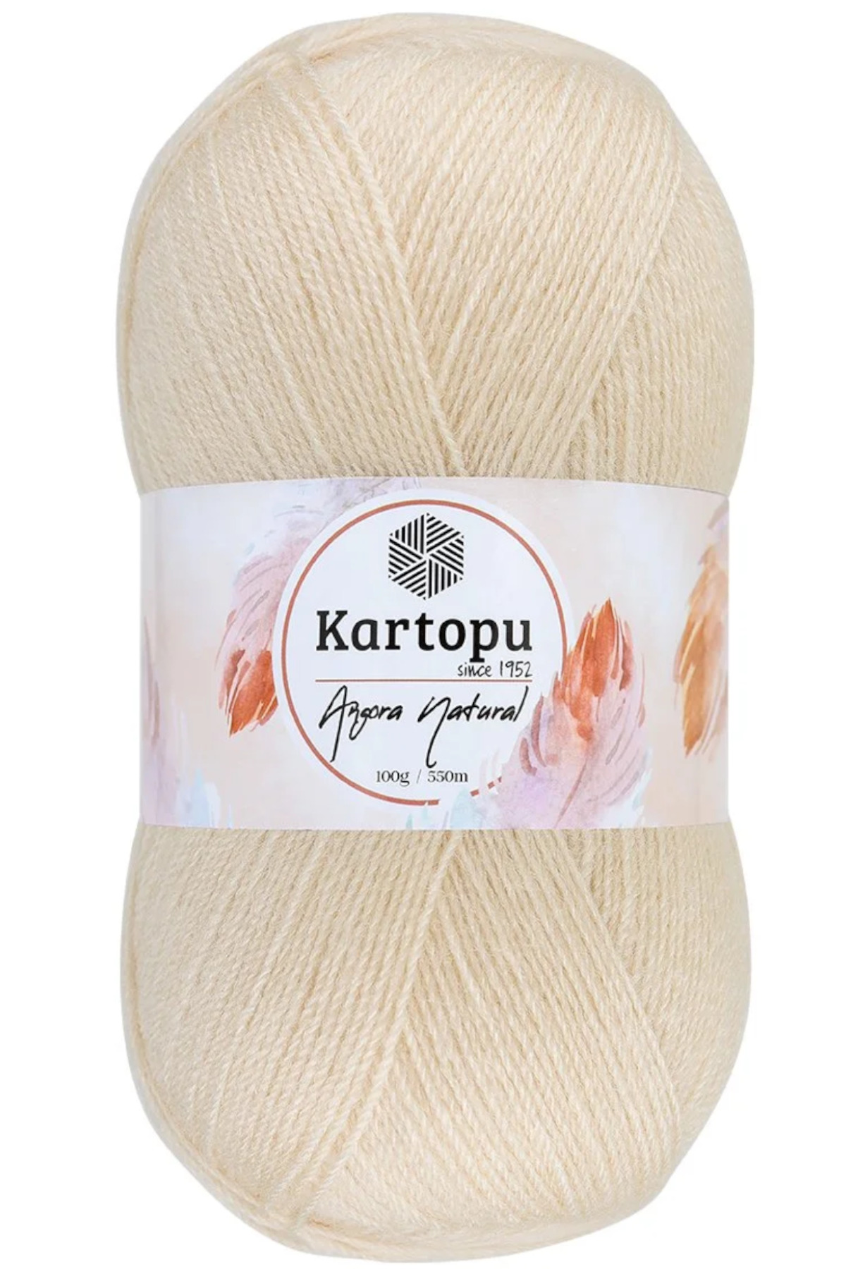 Angora Natural Loofah K845 Thin Vest Woolen Rope 100gr
