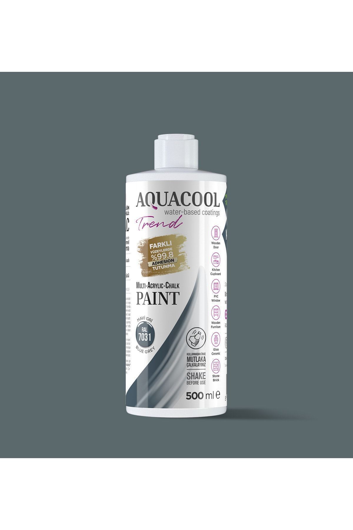 AQUA COOL Aquacool Trend Mac Boya Ral 7031 Mavi Gri