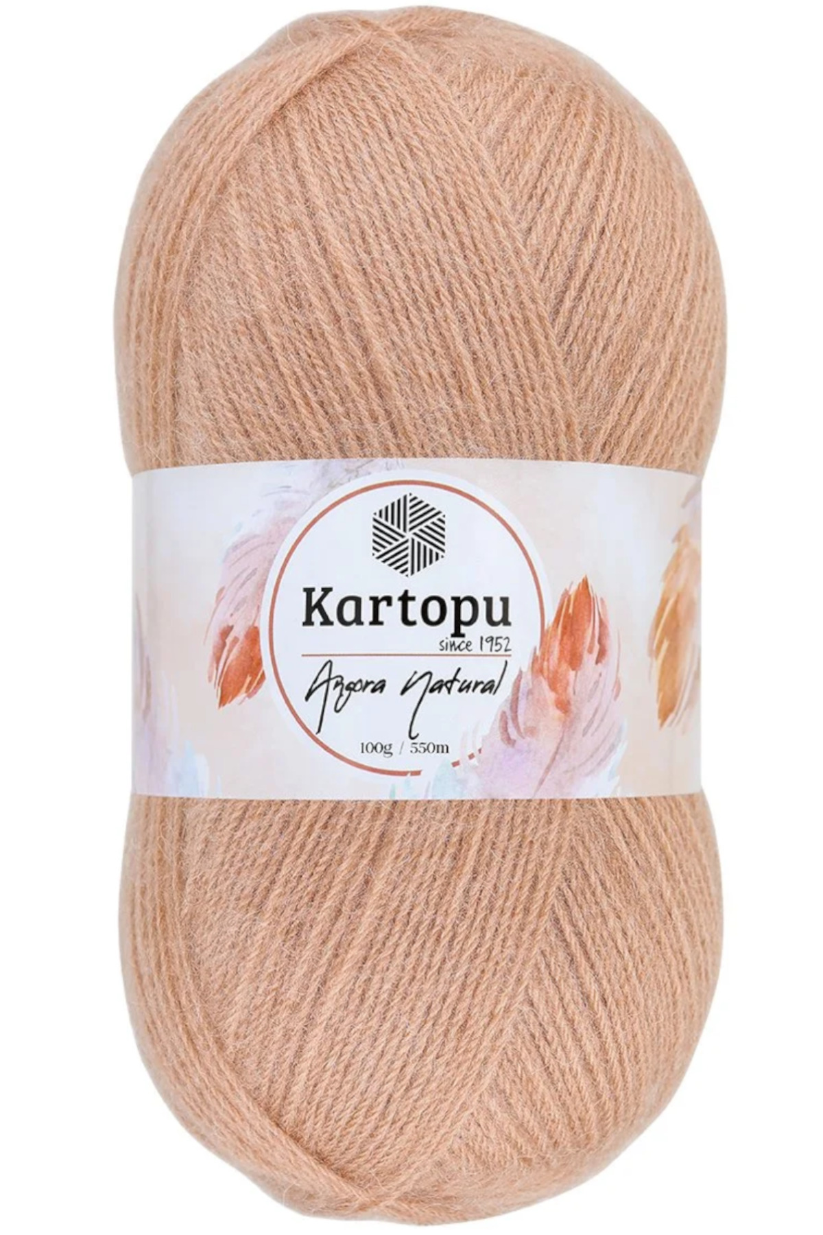 Angora Natural Onion Peel K841 Thin Vest Woolen Rope 100gr