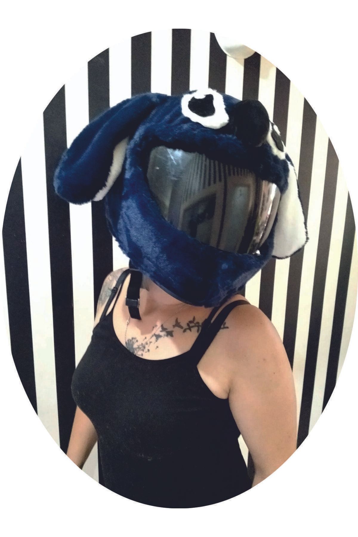 kaskmania Peluş Kask Kılıfı Stitch