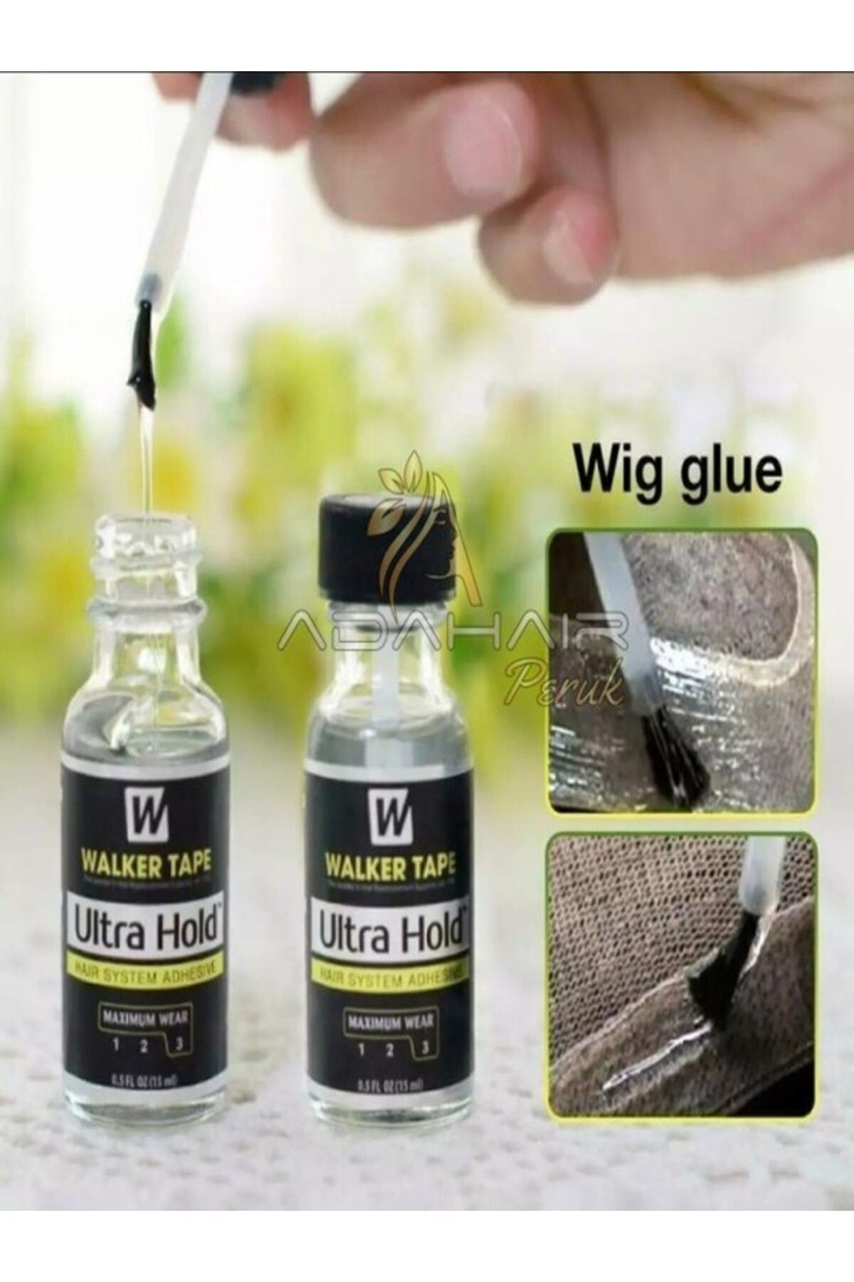 Walker Tape Ultra Hold Likit Protez Saç/Peruk Yapıştırıcı 15 ml — WTUH1005 — تصویر 3 از 7