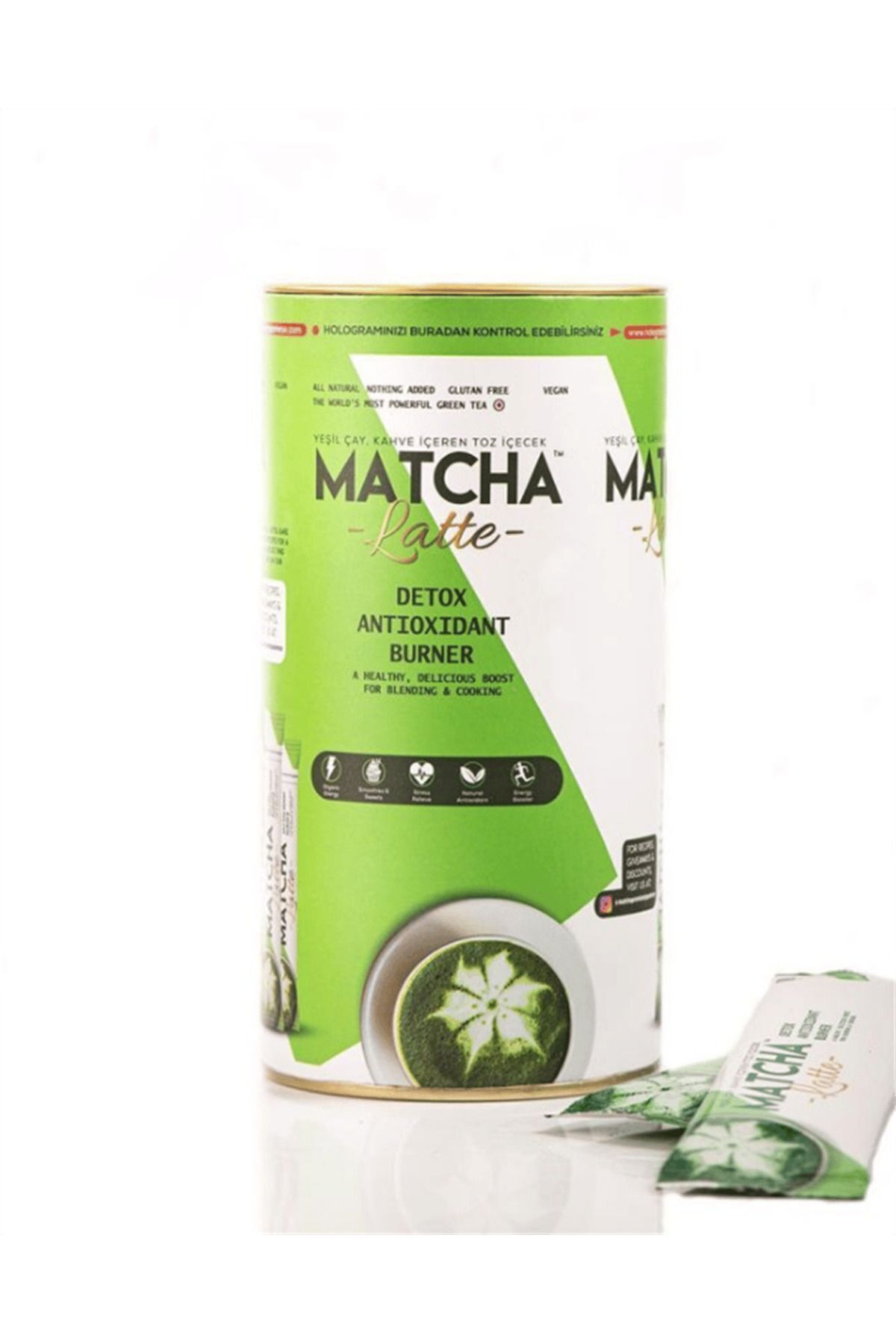 Matcha Premium latte detox Çayı 20 X 10 G