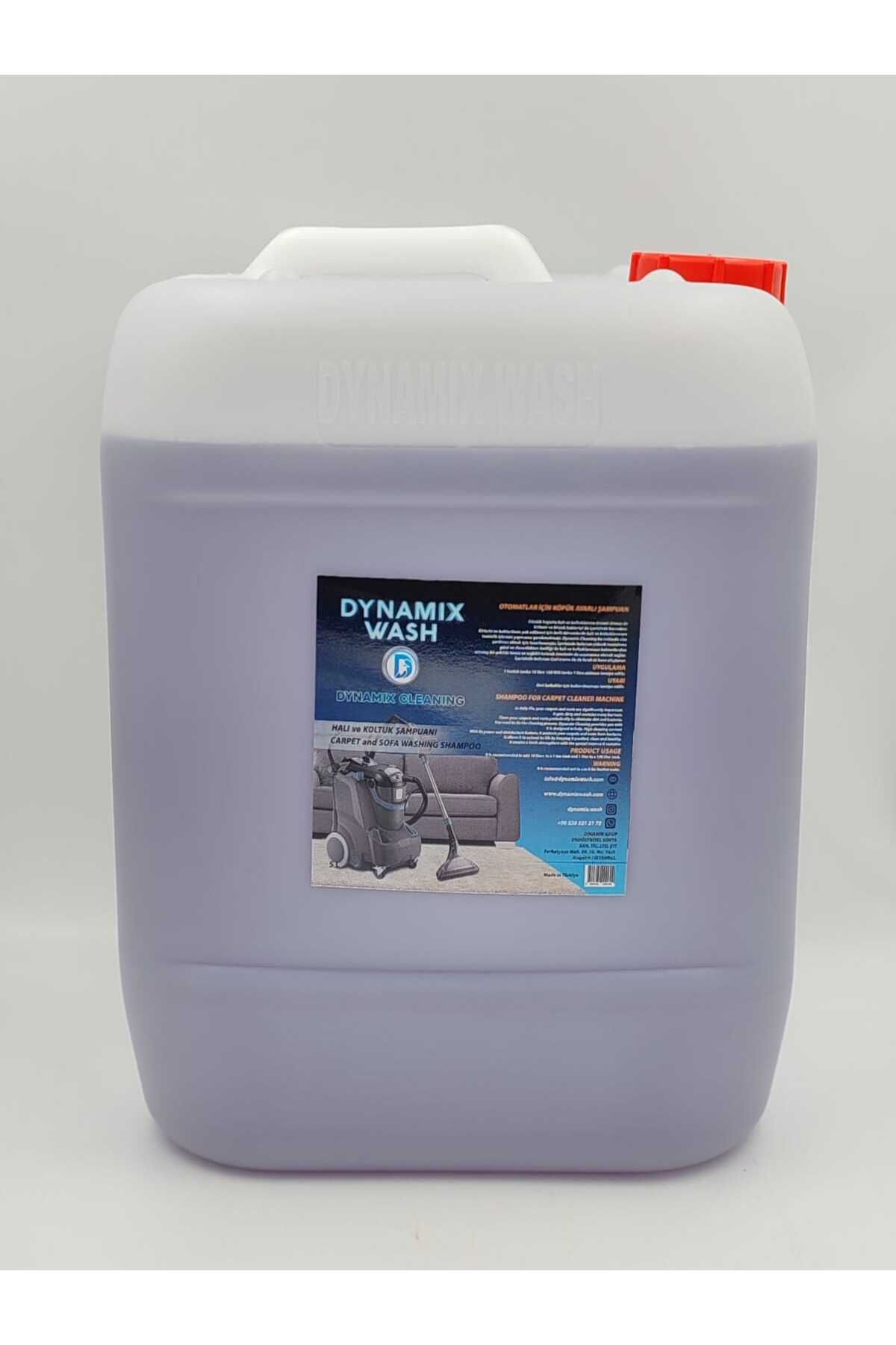 dynamix wash Halı Ve Koltuk Yıkama Makinesi Şampuanı 21 Kg Köpük Ayarlı Halı Şampuanı, Lavanta Bahçesi