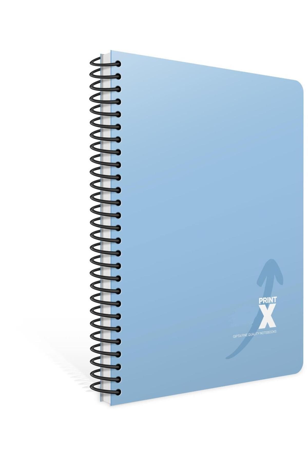 Gıpta-Print-X Plastic Notepad with Spiral - 17X24Cm, 160 Sheets, 4+1 Checkers 6