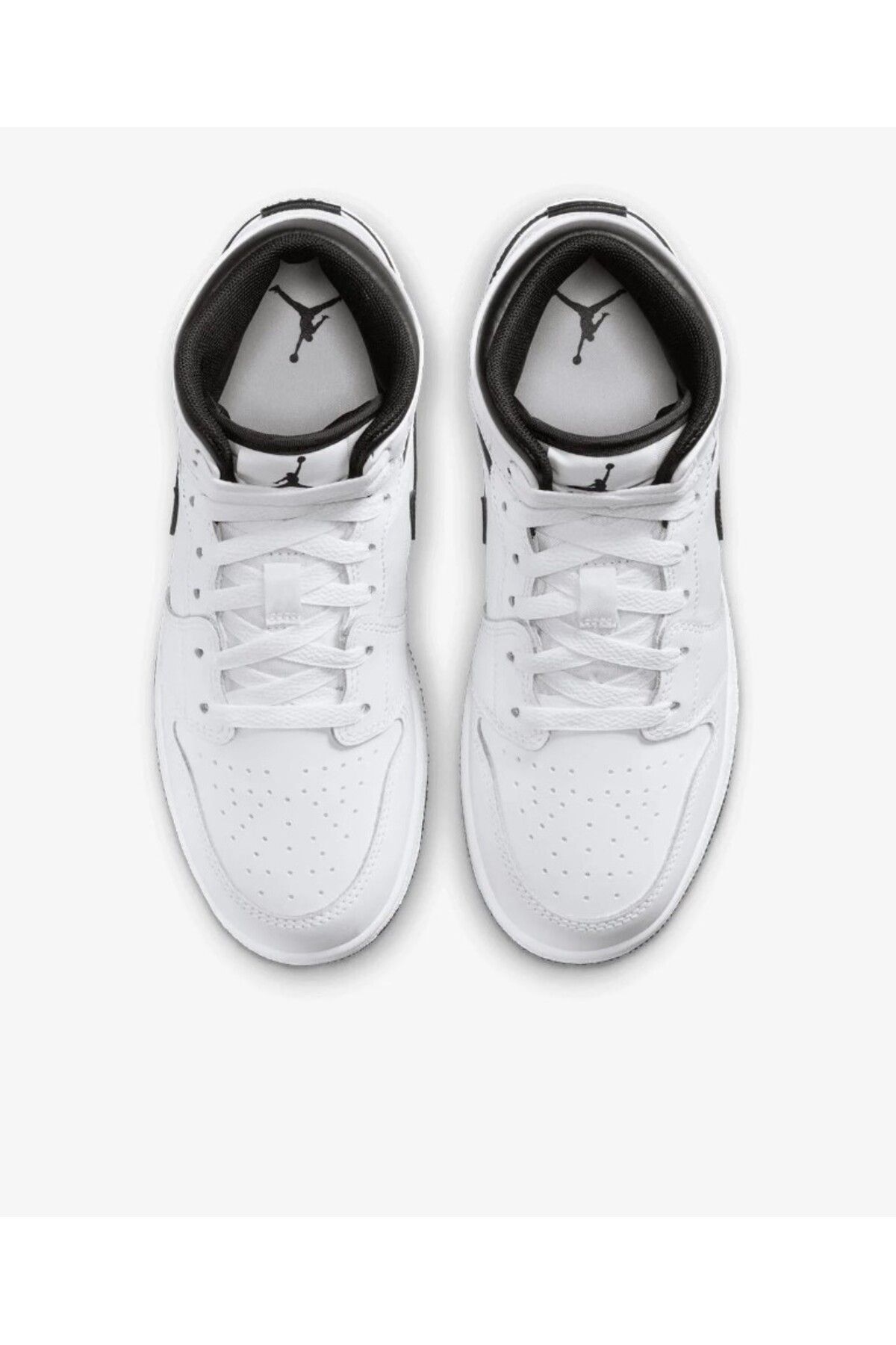 Air jordan 1 mid bianche best sale