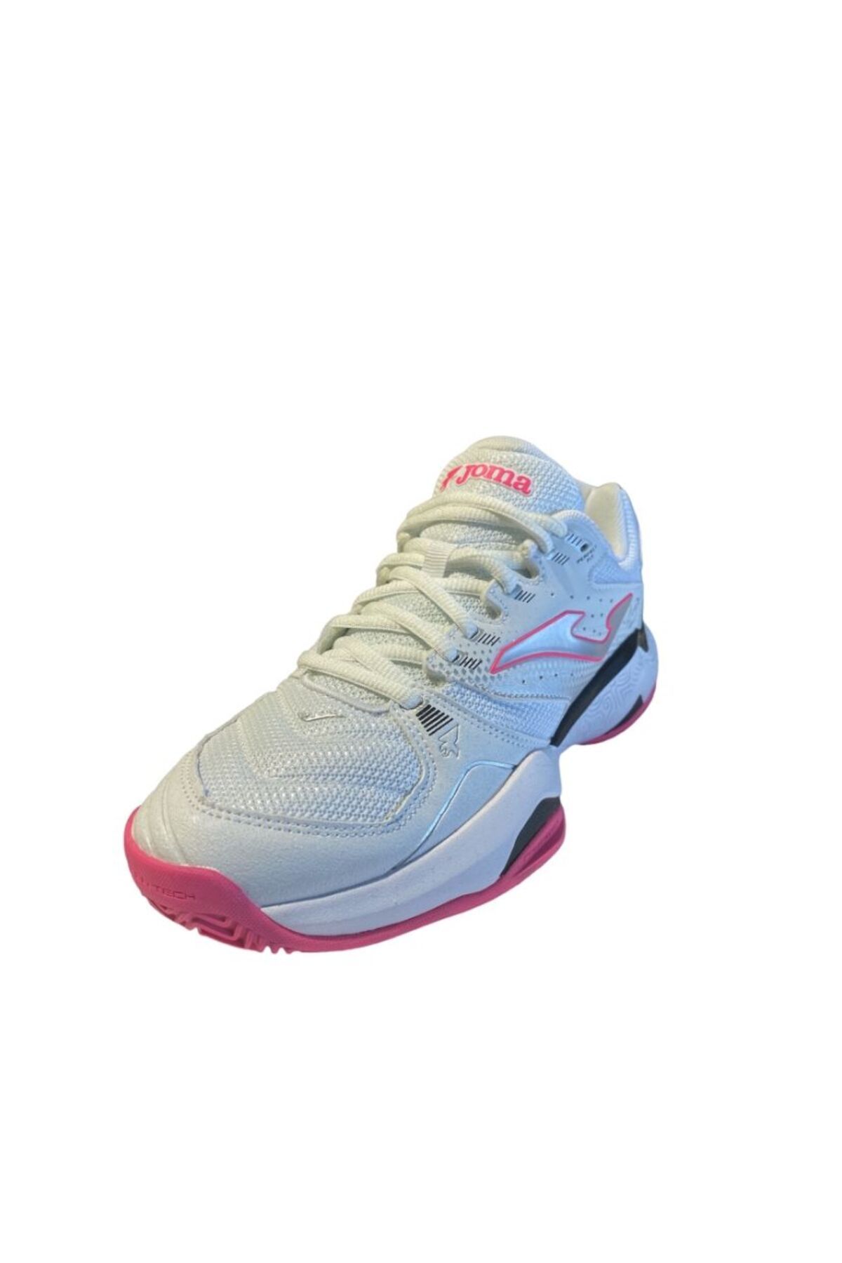 Joma Beyaz/Fuşya Kadın Tenis Ayakkabısı Beyaz