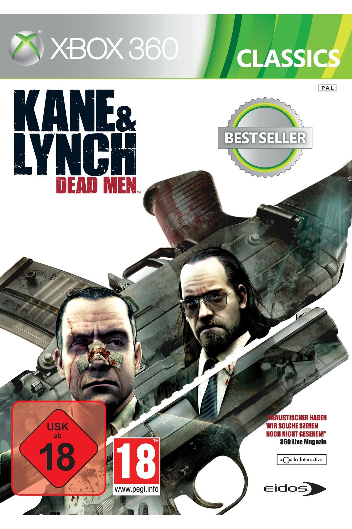 Ubisoft xbox 360 kane and lynch