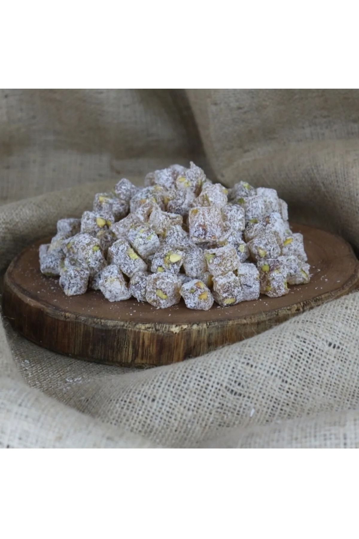 OZTUGBA Çifte Kavrum Antep Fıstıklı Lokum 1000gr
