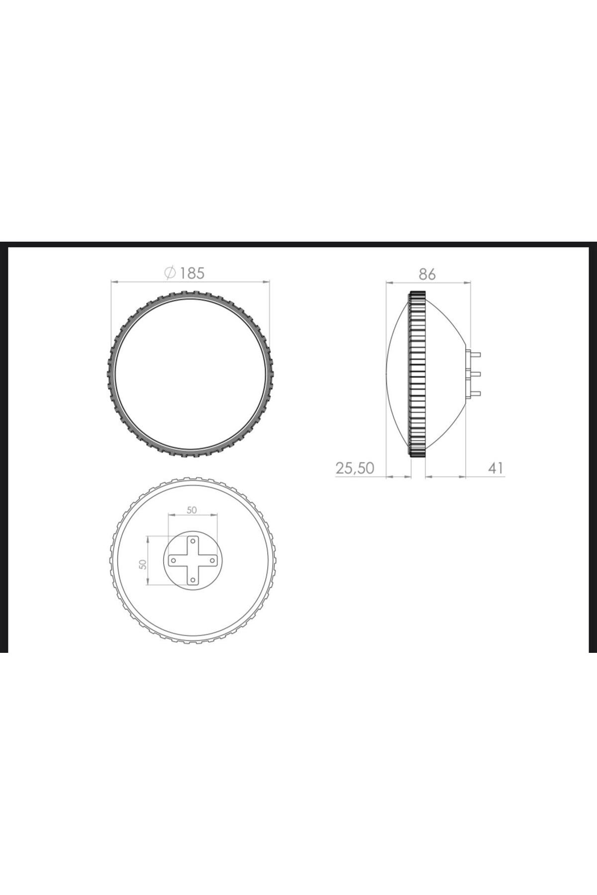 Havuz Lambası Beyaz 30 W 2