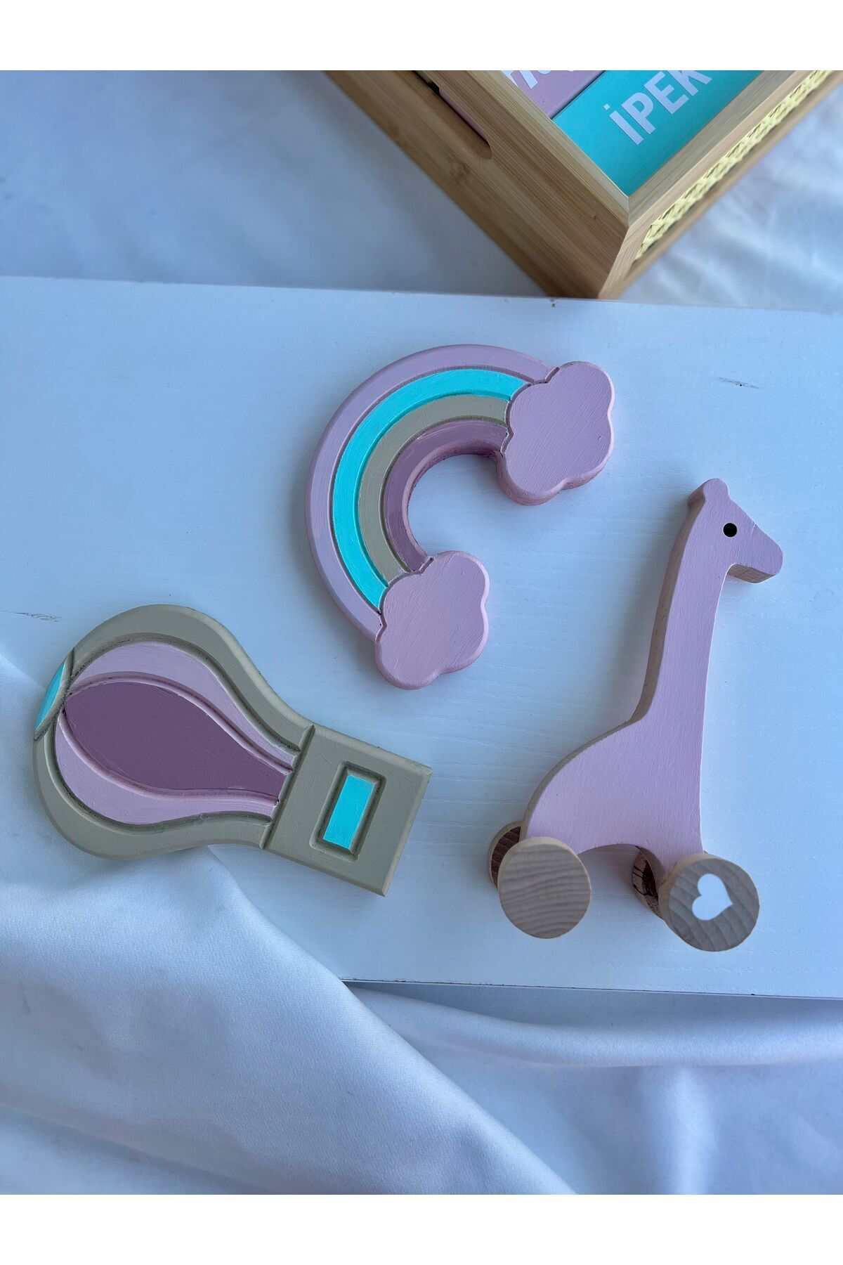 3lü obje bebek hediyelik çekim aksesuarı