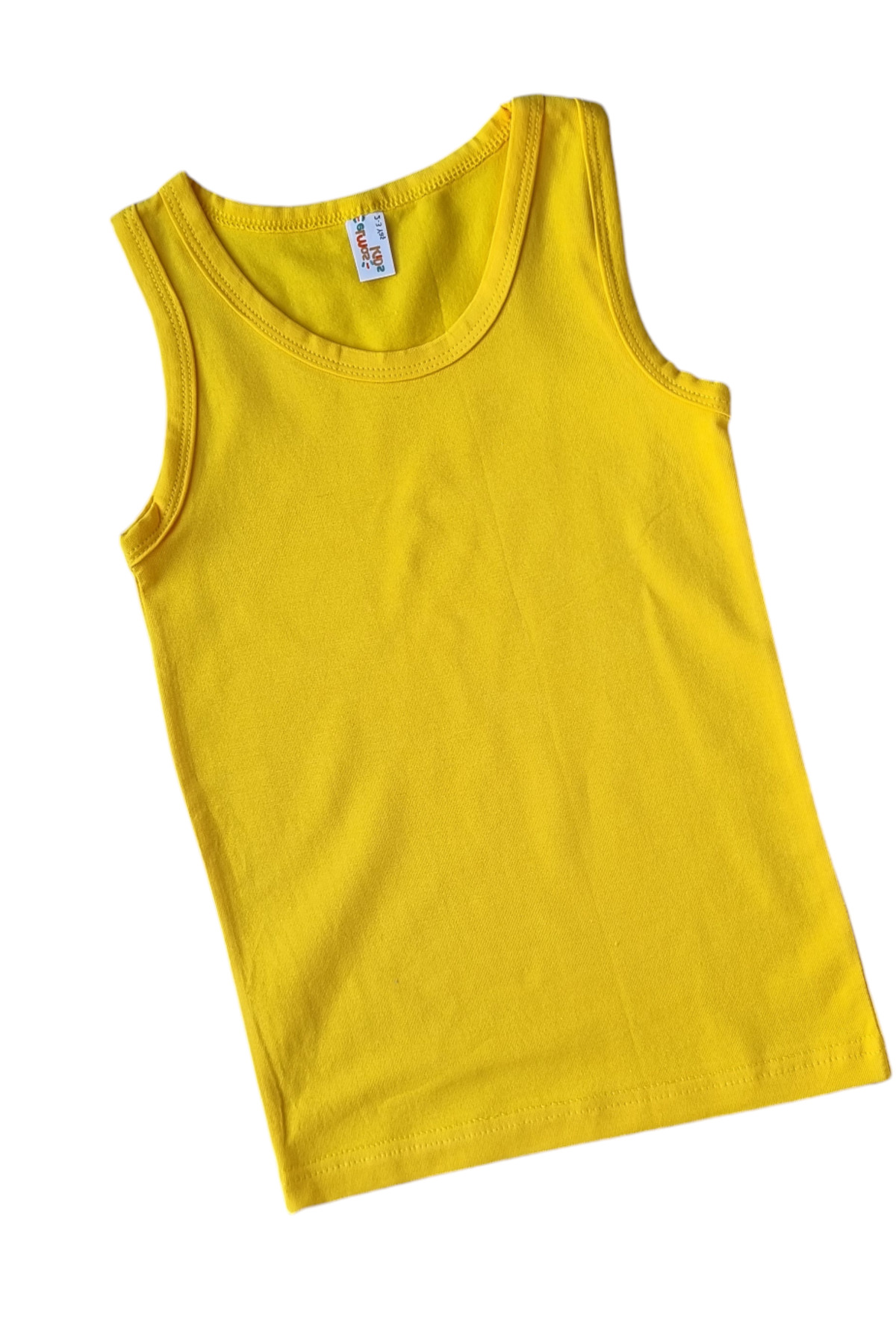 elmas kids Erkek Çocuk ve Bebek Pamuklu Düz Renk Atlet Bokser Takımı fotoğrafı 2 (önizleme)