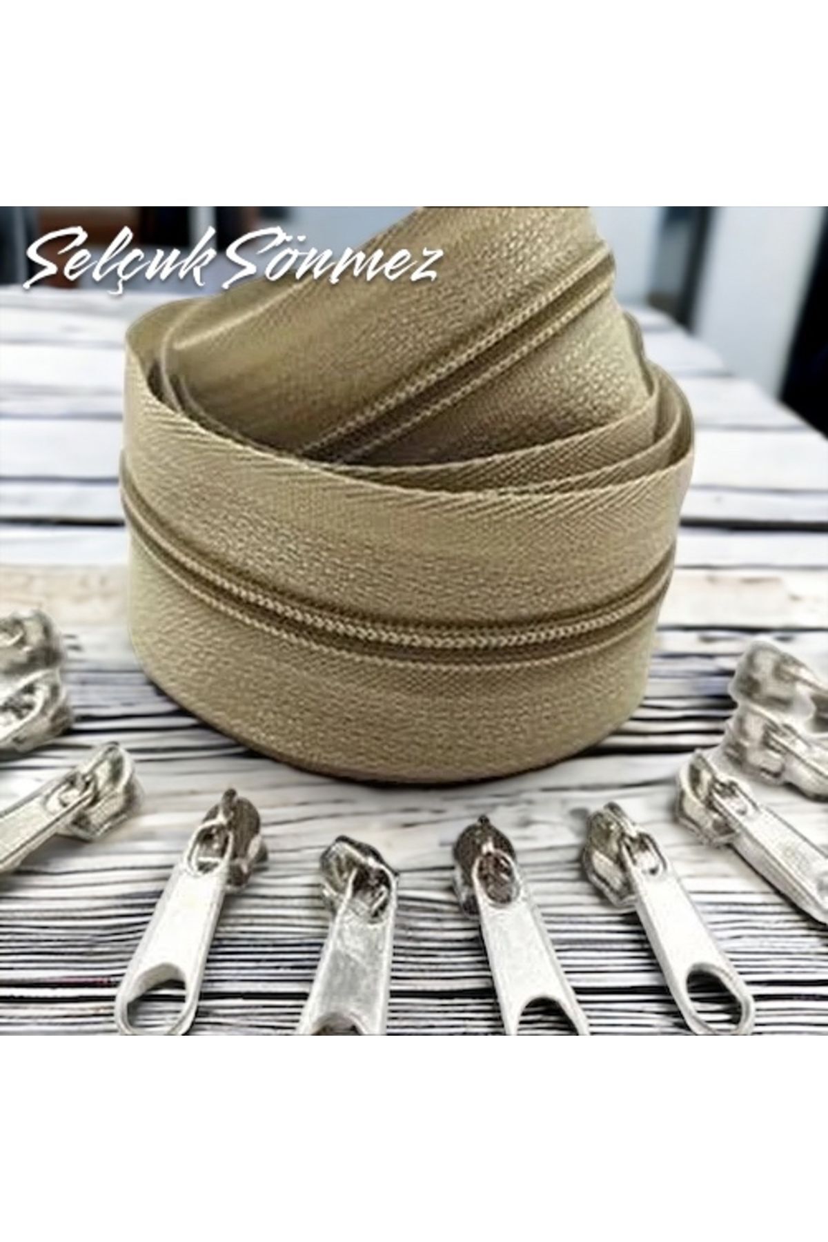 MINK COLOR 10 METER ZIPPER 20 HEADGEAR