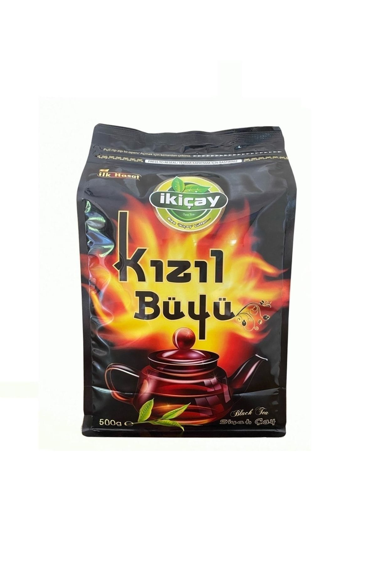 ikiçay Kilitli Ambalaj Kızıl Büyü Çayı (SİYAH ÇAY)- 500gr