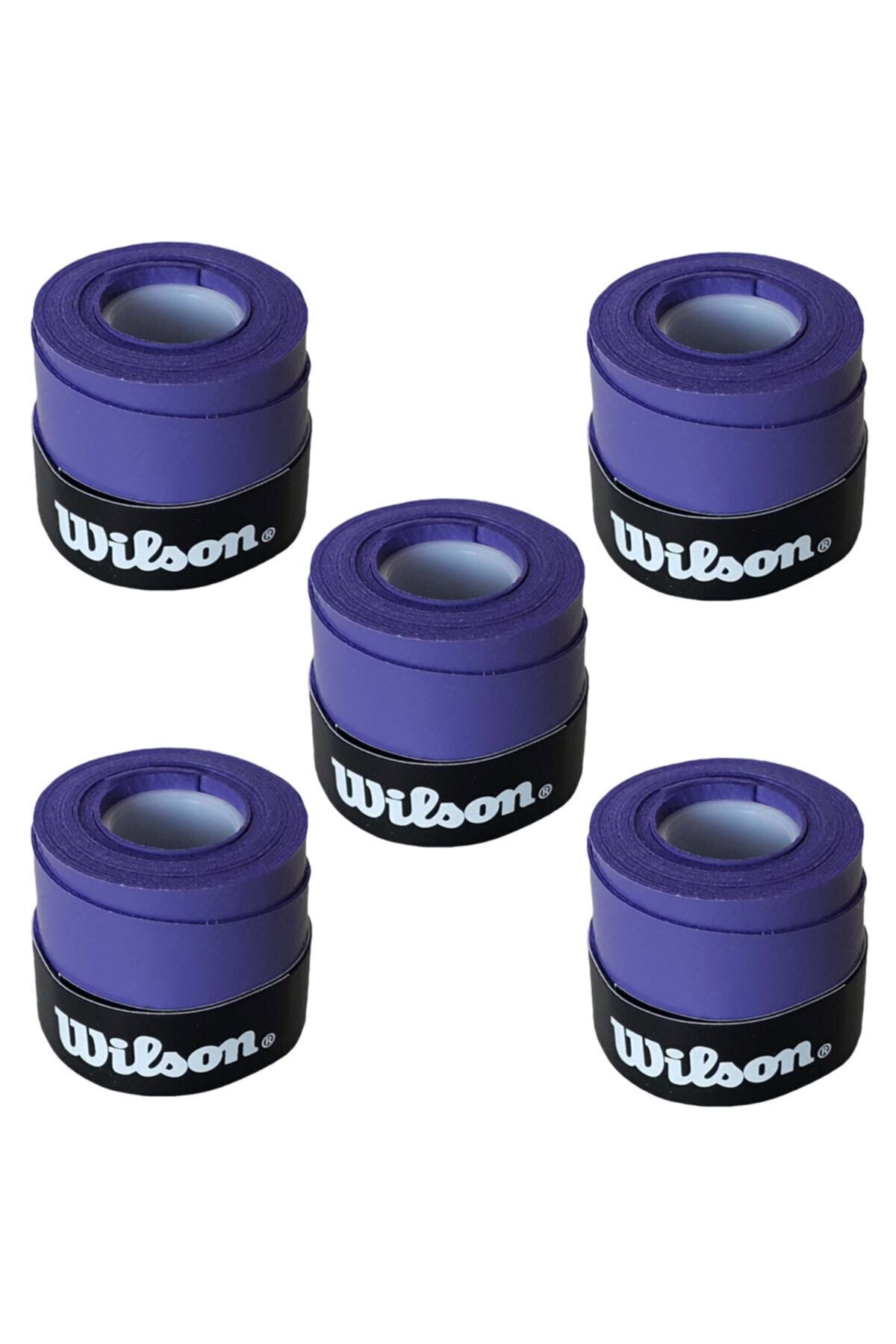 Wilson Comfort Bowl O'grips 5 Adet Grip, Tenis Raketi Gribi Mor