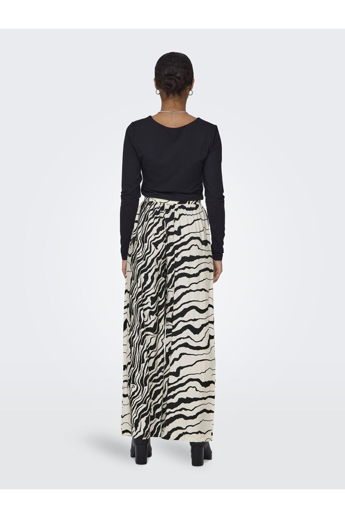 ONLY-Hortum ONLCILLE Hohe Taille Normal Geschnitten Hortum 4